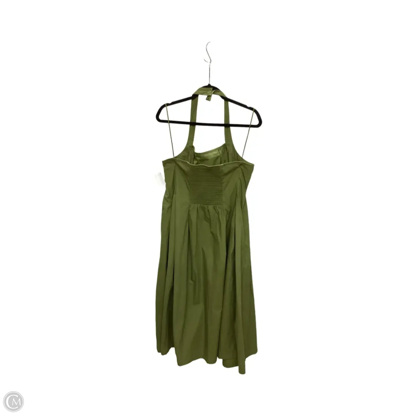 Dress Casual Midi By A New Day In Green, Size: Xxl