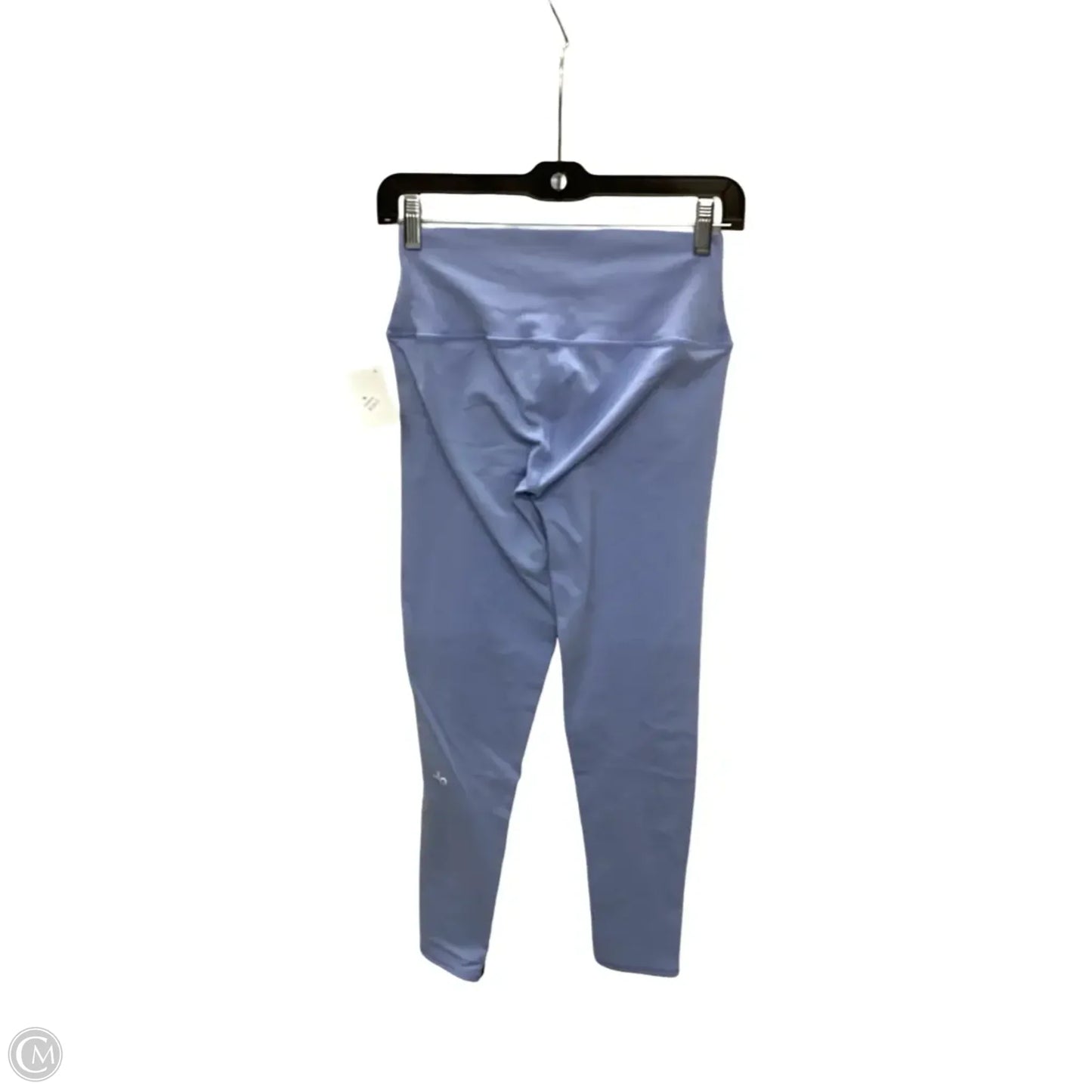 Athletic Leggings By Alo In Blue, Size: M