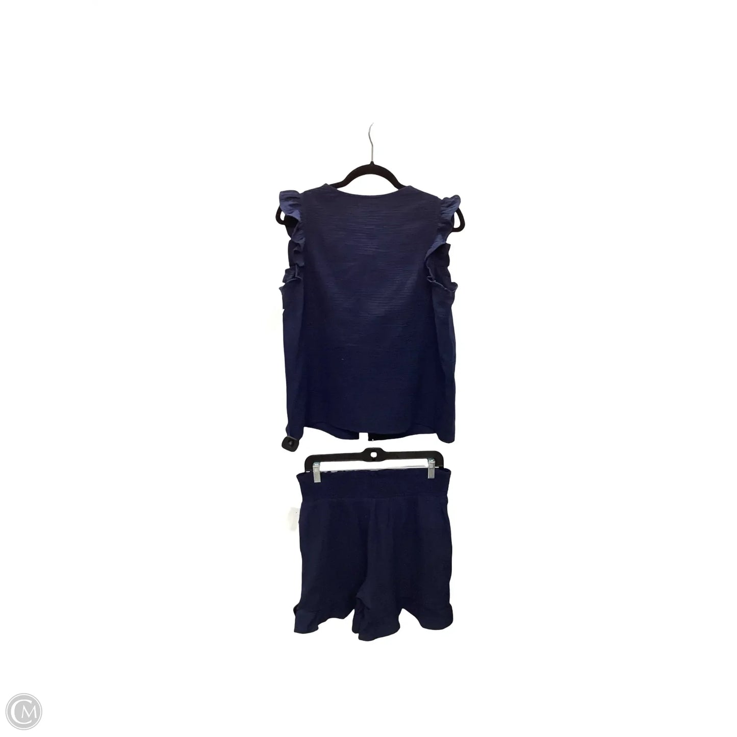 Shorts Set By Stella Parker In Navy, Size: S