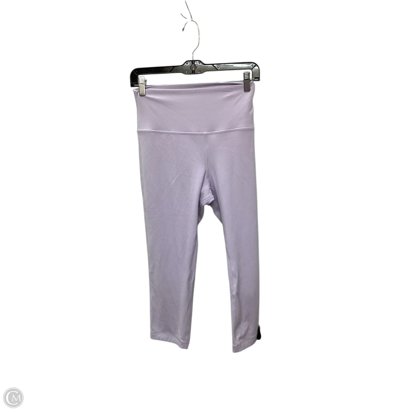 Athletic Capris By Lululemon In Purple, Size: 12