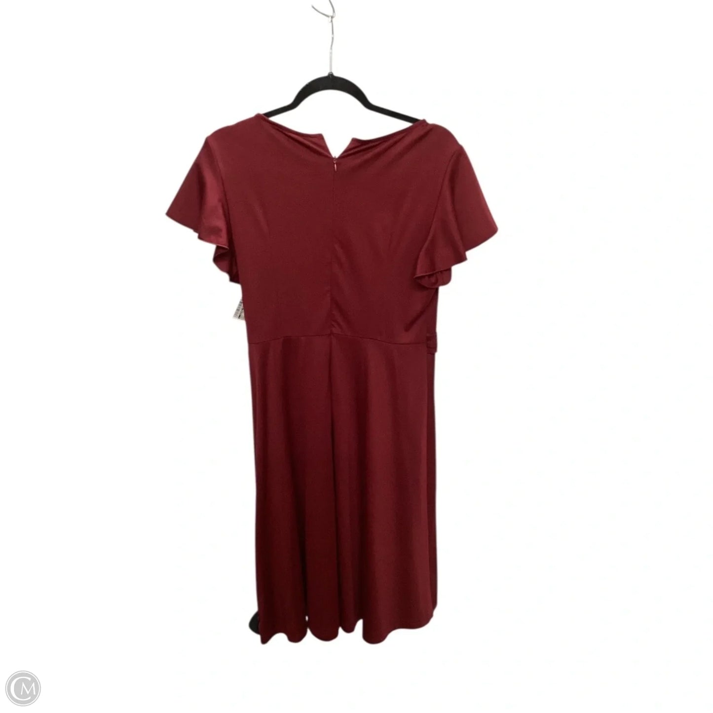 Dress Party Midi By Clothes Mentor In Red, Size: L