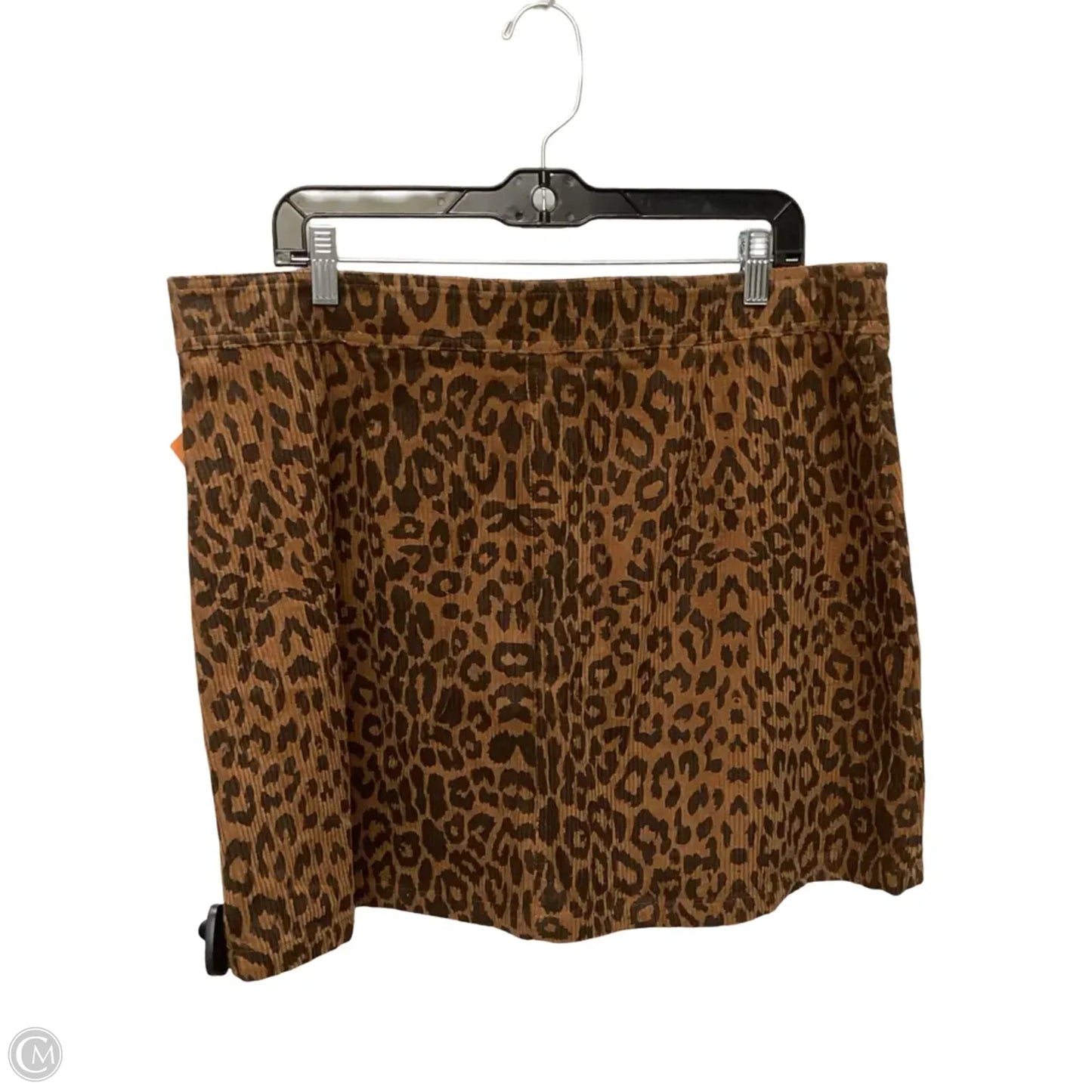 Skirt Mini & Short By Impressions In Animal Print, Size: 2x