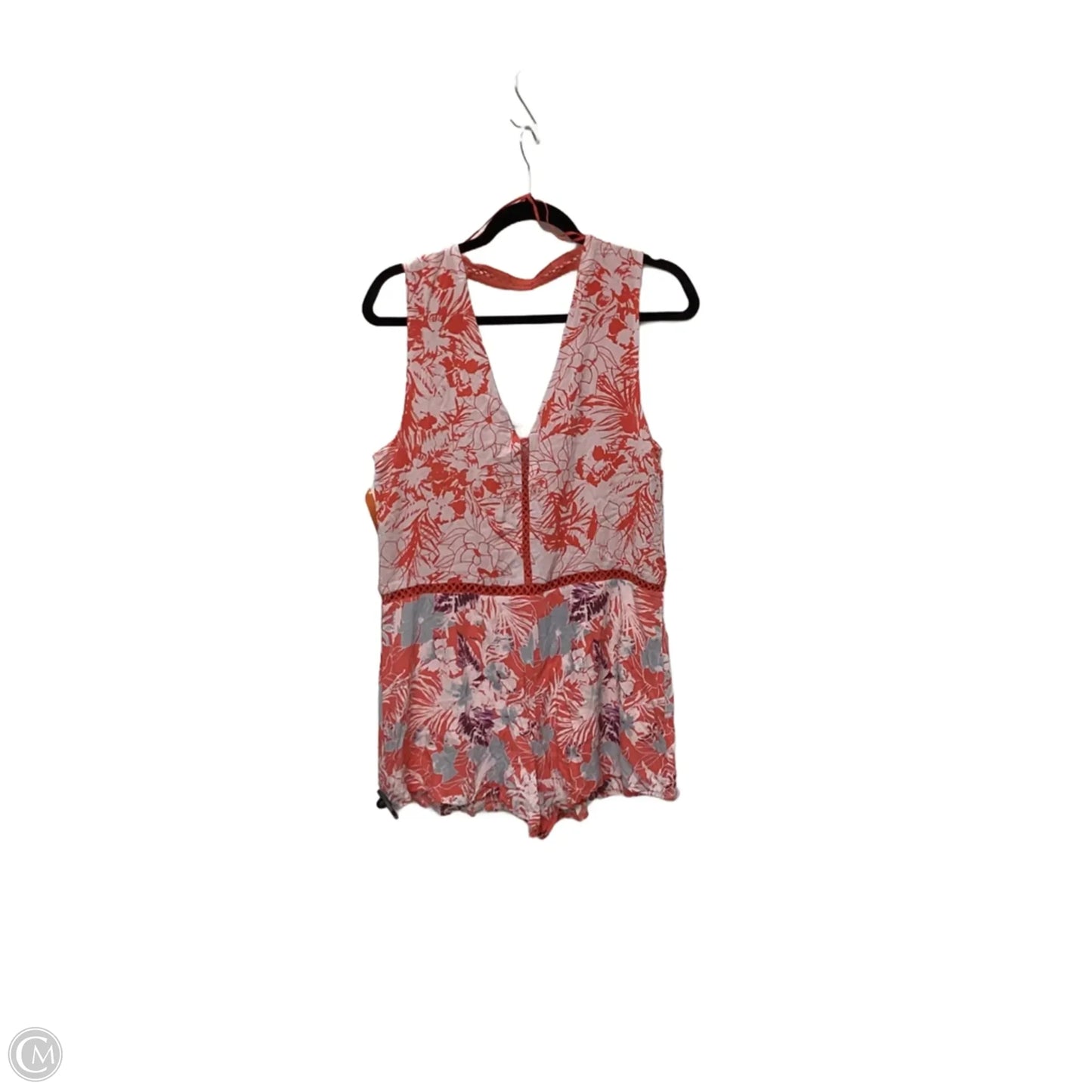 Romper By Free People In Floral Print, Size: M