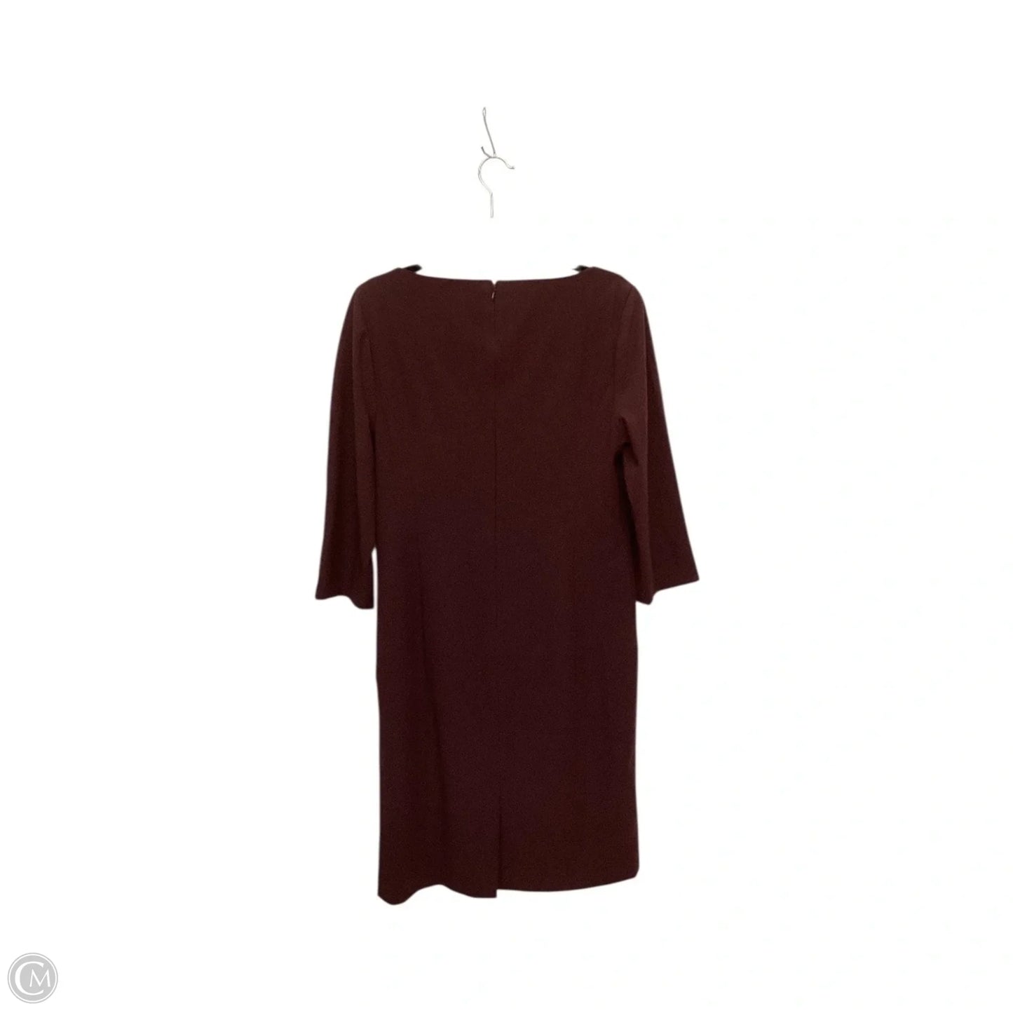 Dress Work By Ann Taylor In Maroon, Size: 10