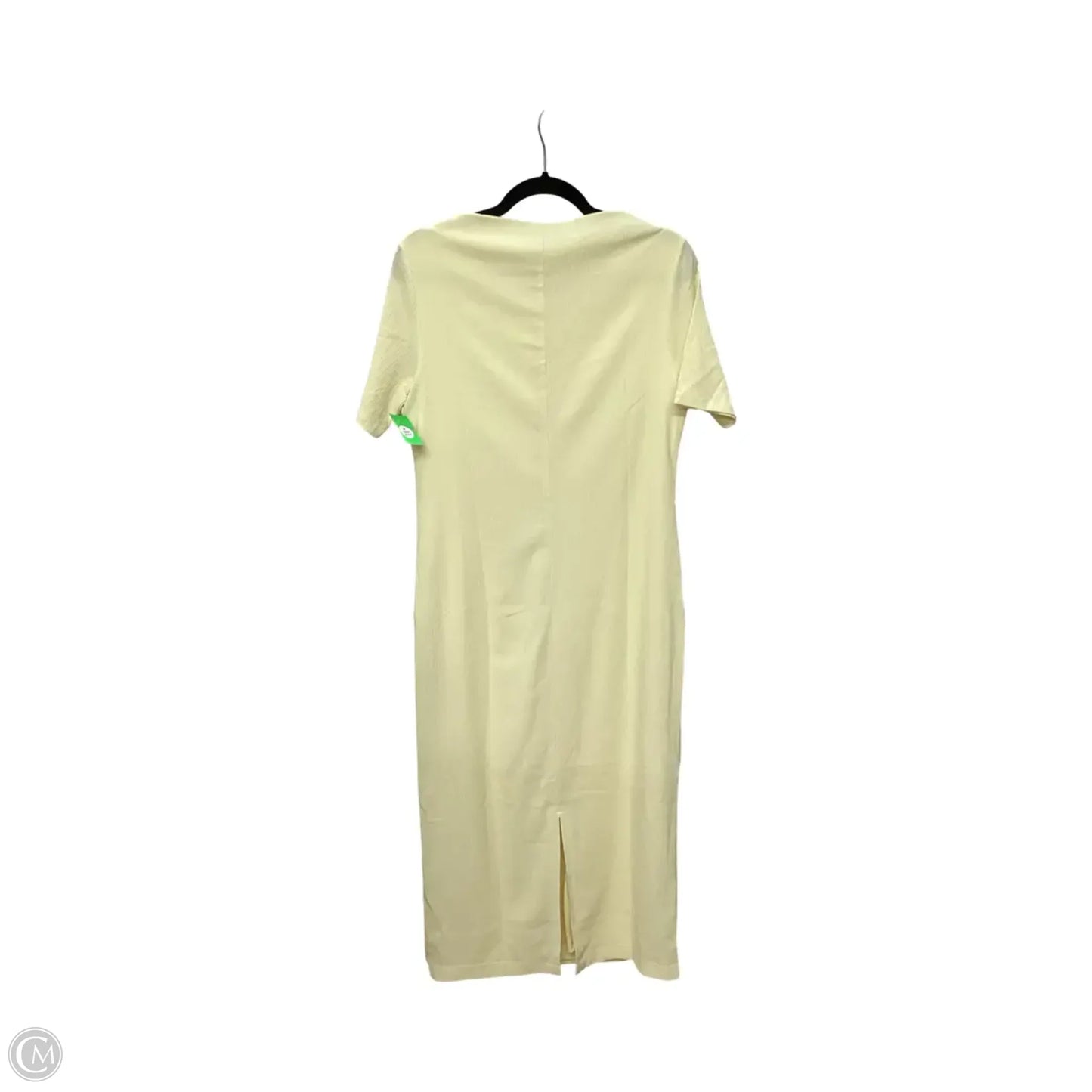 Dress Casual Midi By Banana Republic In Yellow, Size: M