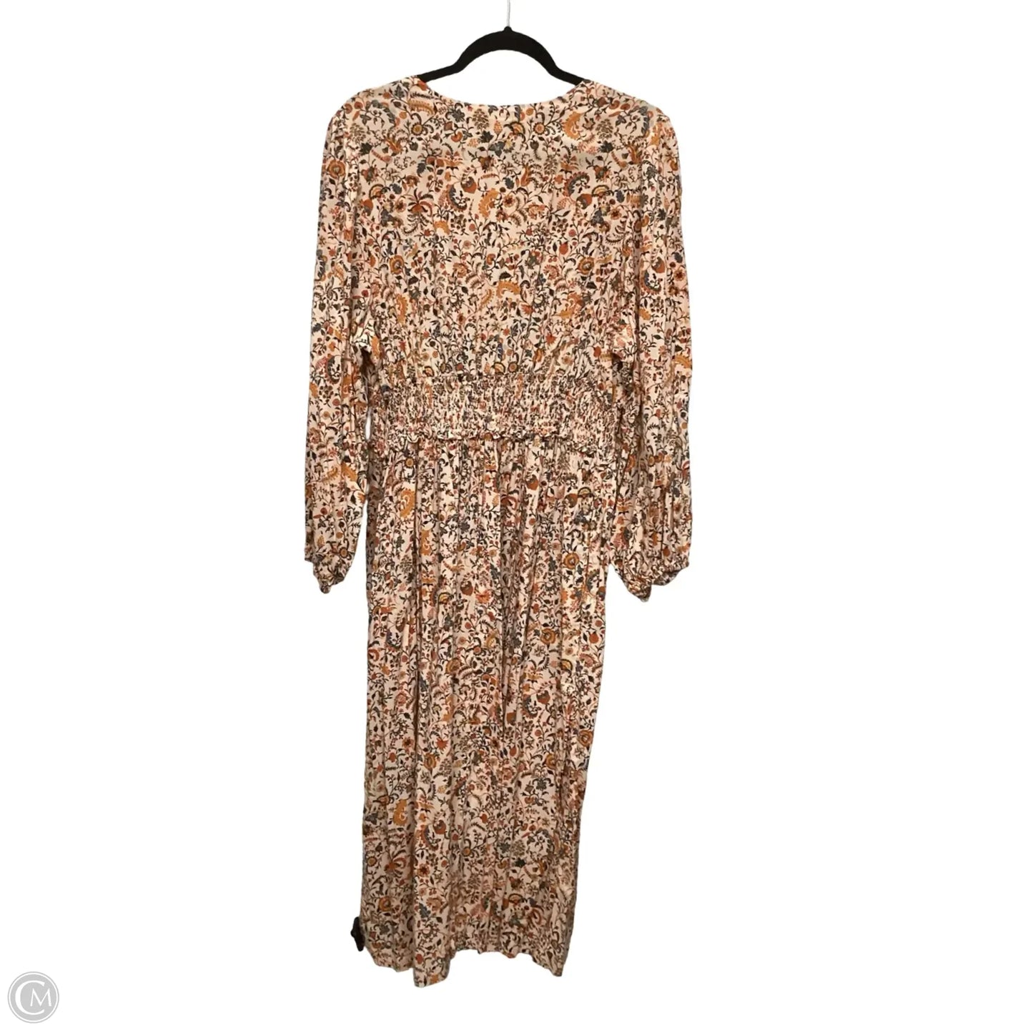Dress Casual Midi By Old Navy In Floral Print, Size: Xxl