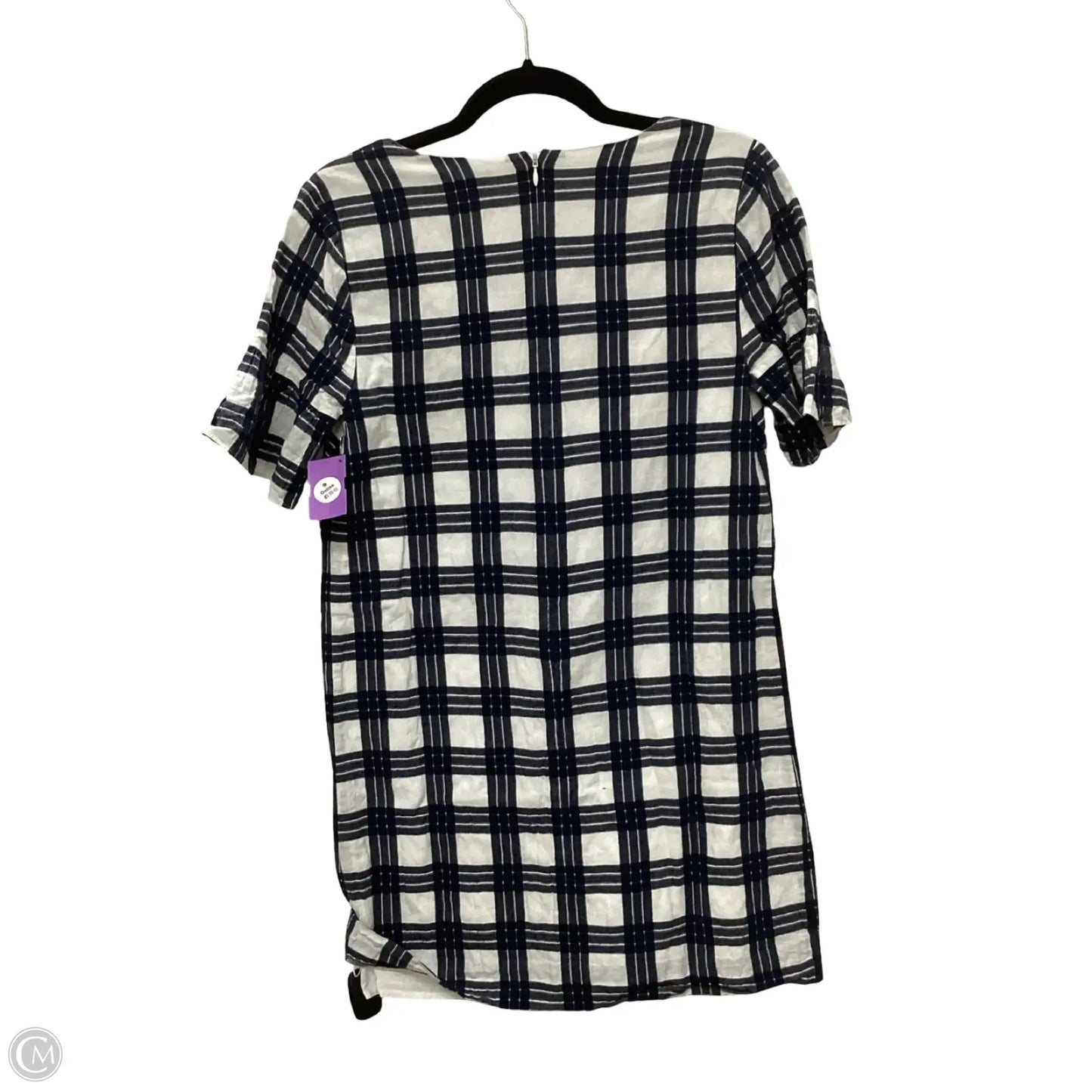 Dress Casual Short By Madewell In Plaid Pattern, Size: 0