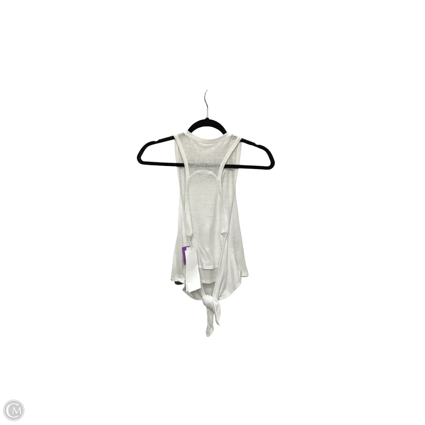 Athletic Tank Top By Lululemon In White, Size: 6