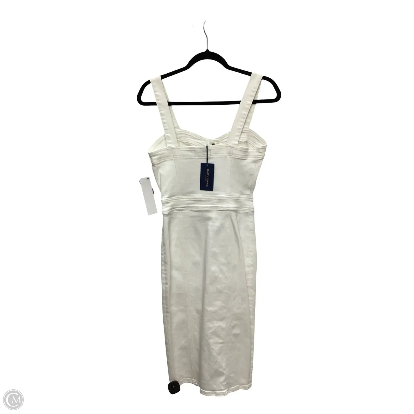 Designer Dress Casual Short By Ramy Brook In White Denim, Size: Xs