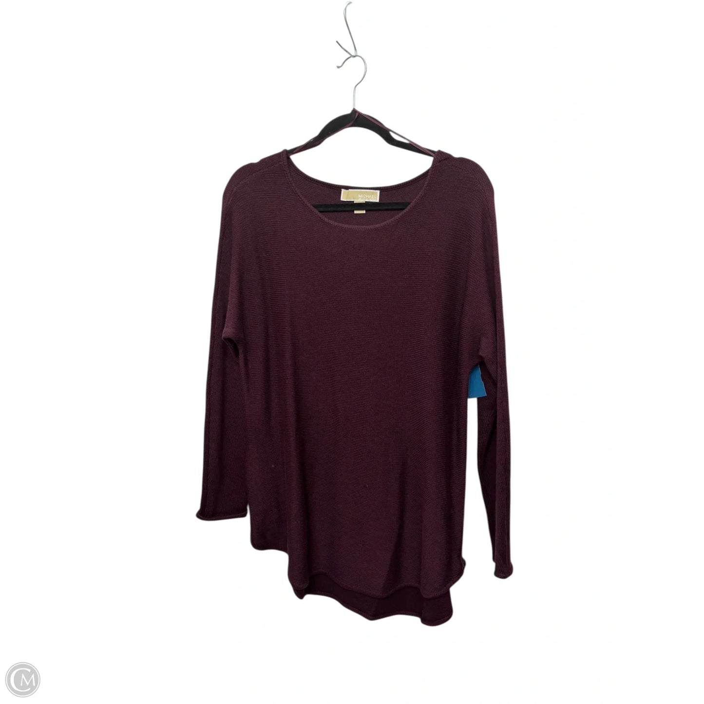 Sweater Designer By Michael Kors In Purple, Size: M
