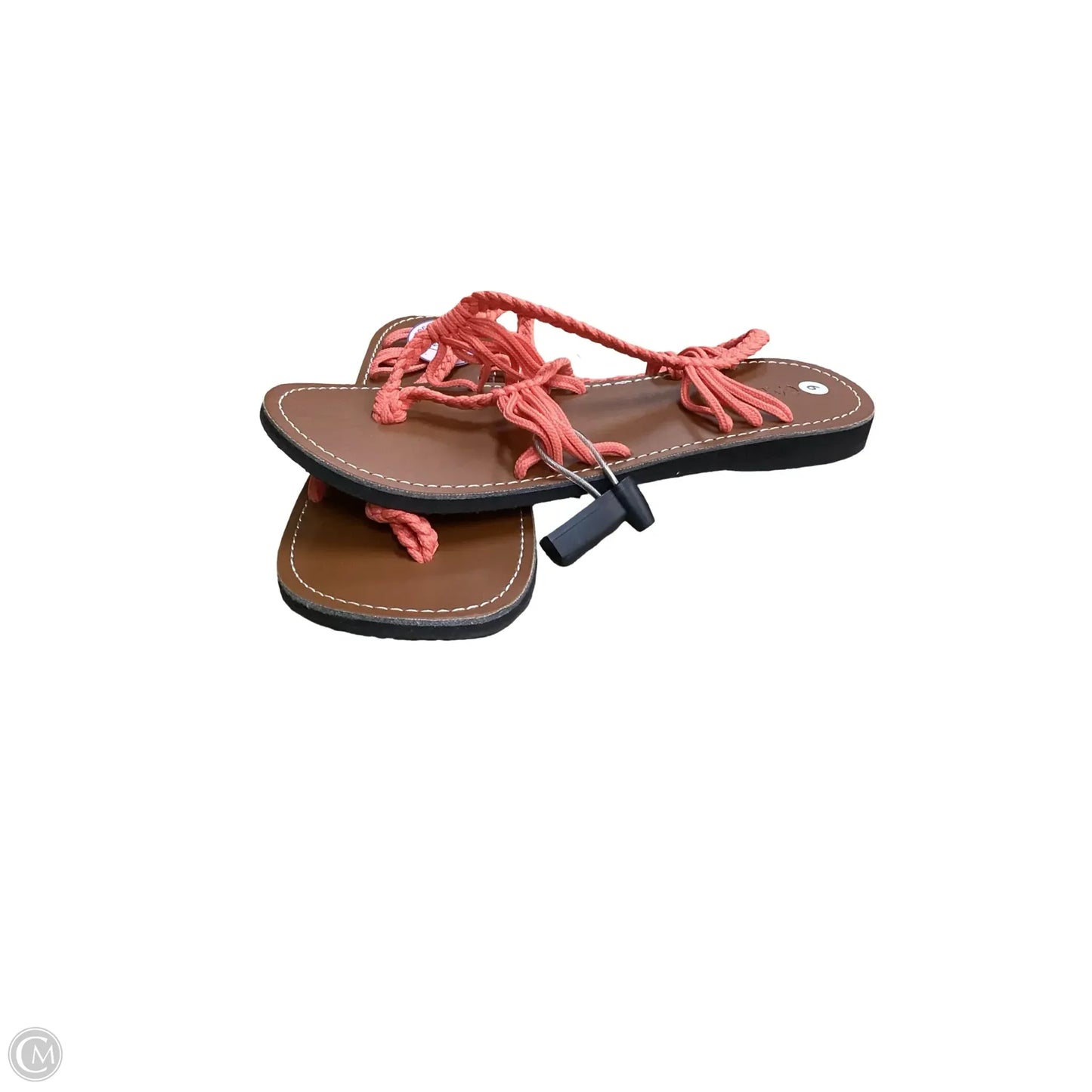 Sandals Flats By Capana In Red, Size: 9
