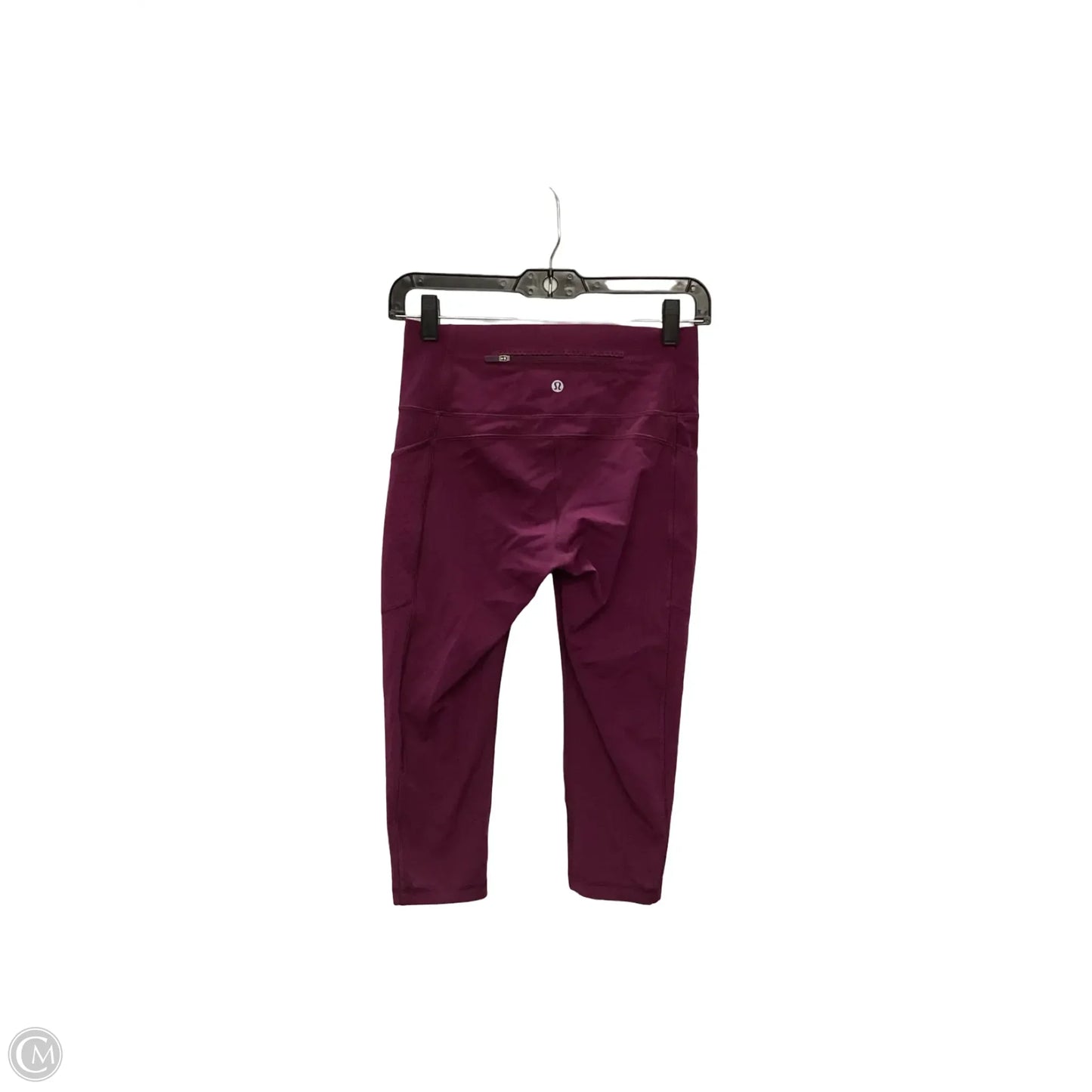 Athletic Capris By Lululemon In Purple, Size: 6