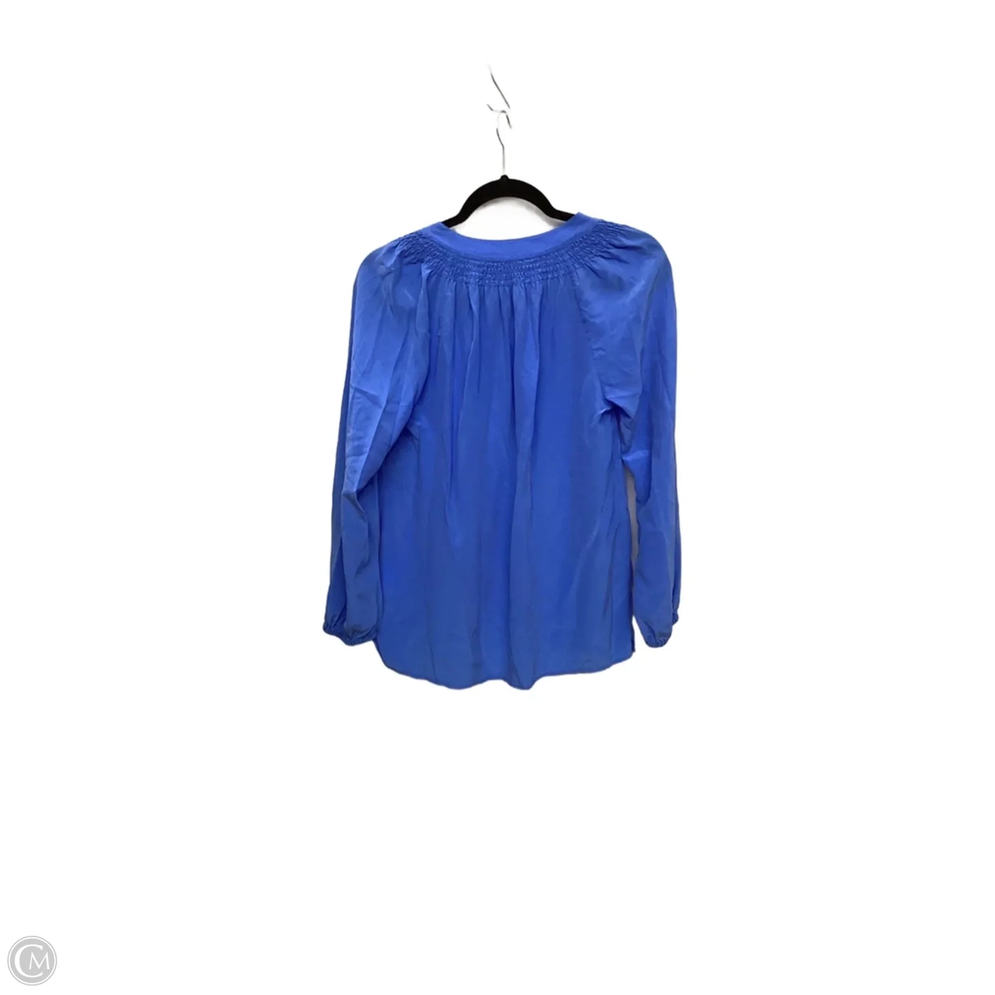 Blouse Designer By Lilly Pulitzer In Blue, Size: S