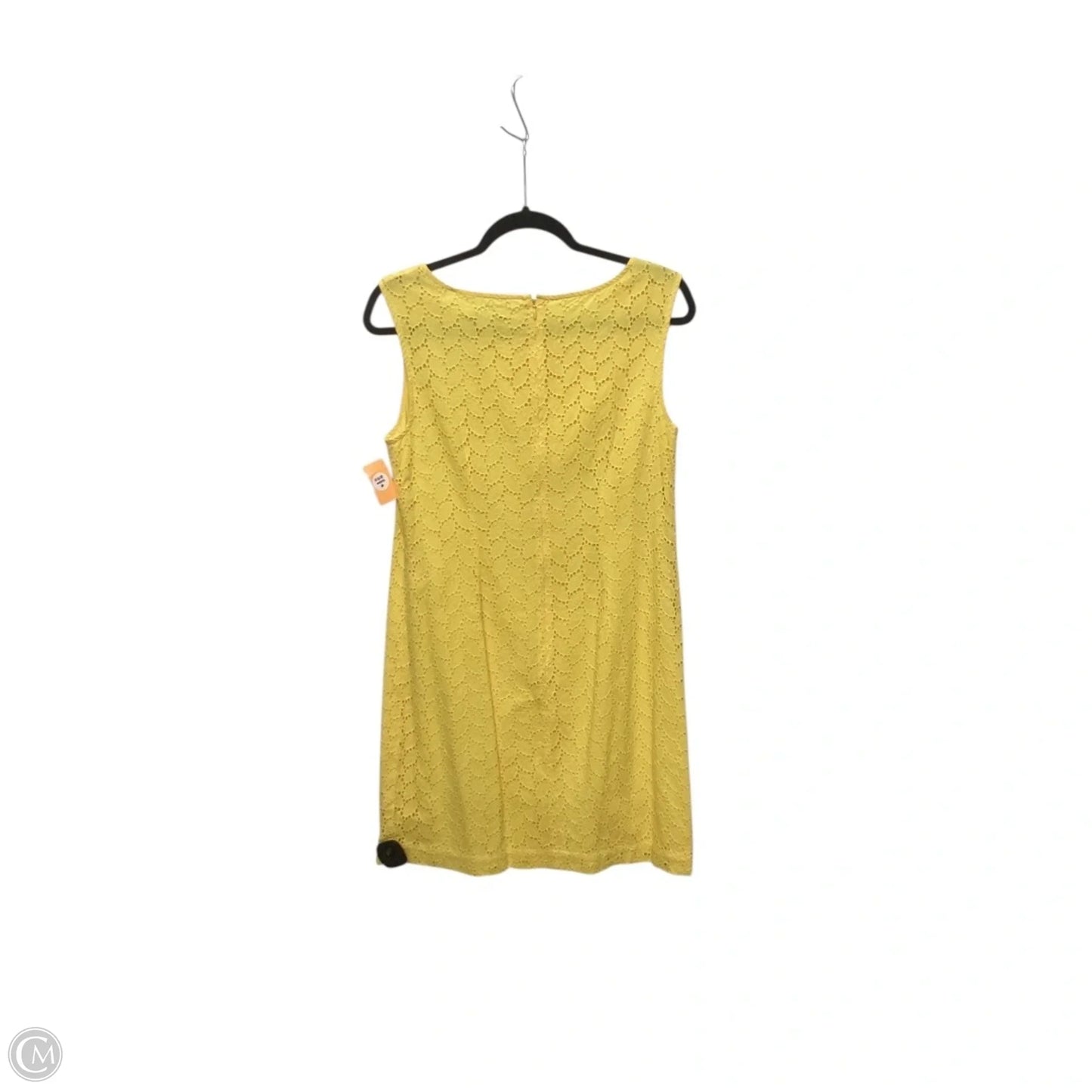 Dress Casual Midi By Loft In Yellow, Size: 6