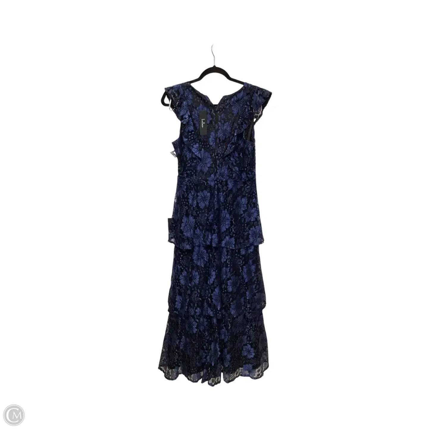 Dress Party Long By Lulus In Blue, Size: M