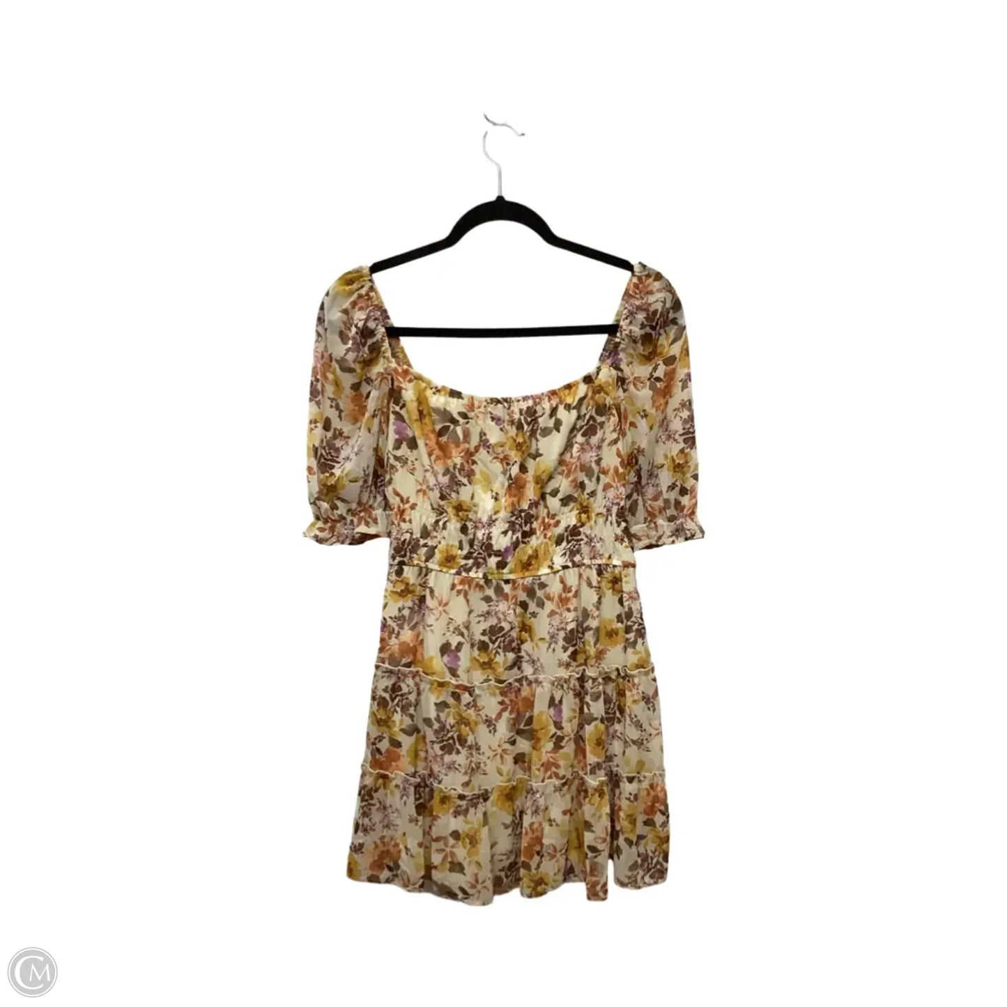 Dress Casual Short By Jun & Ivy In Floral Print, Size: M
