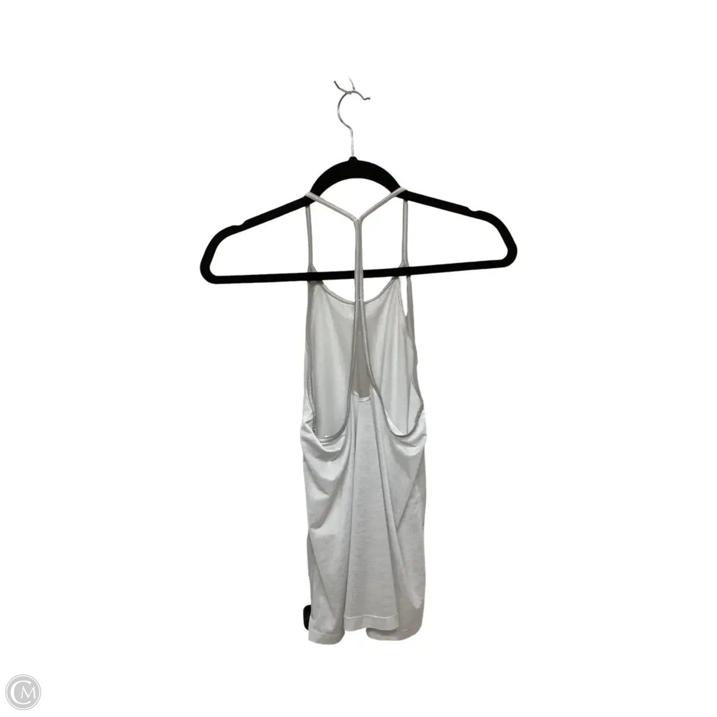 Athletic Tank Top By Lululemon In White, Size: 4