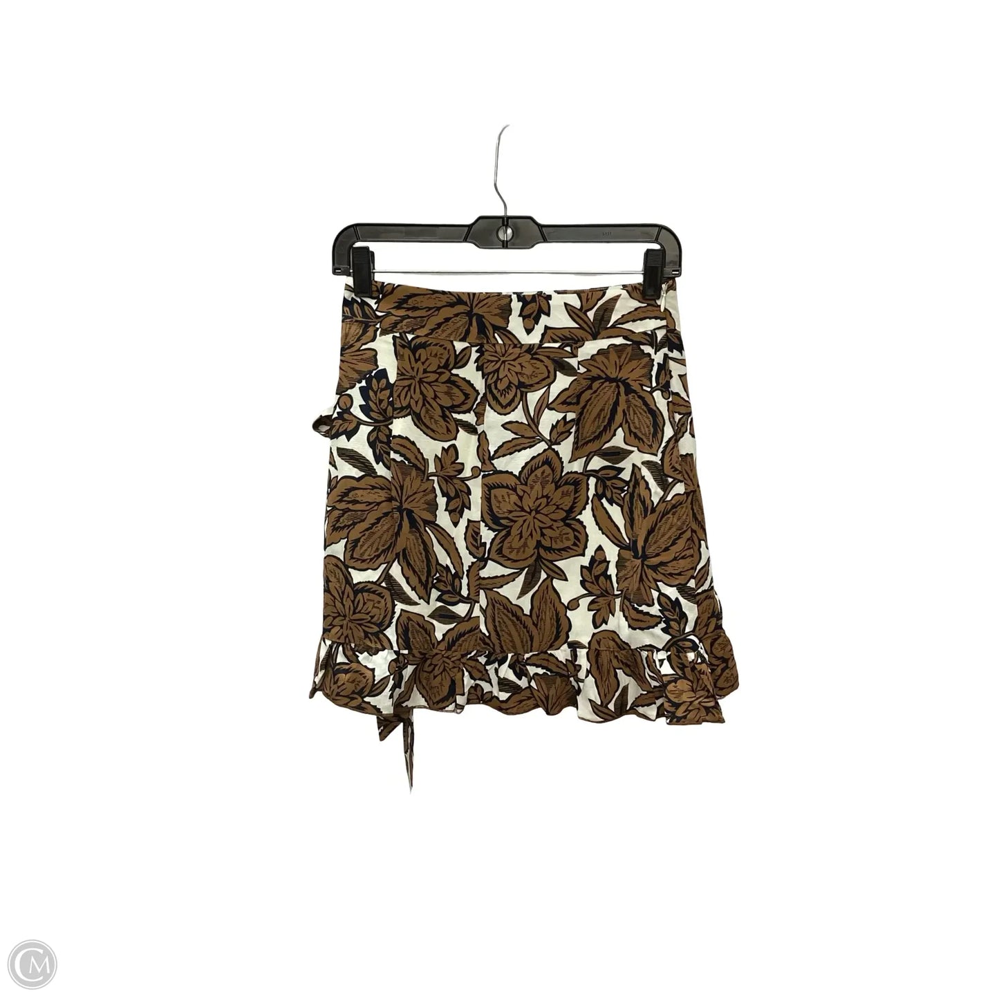 Skort By Clothes Mentor In Brown, Size: S