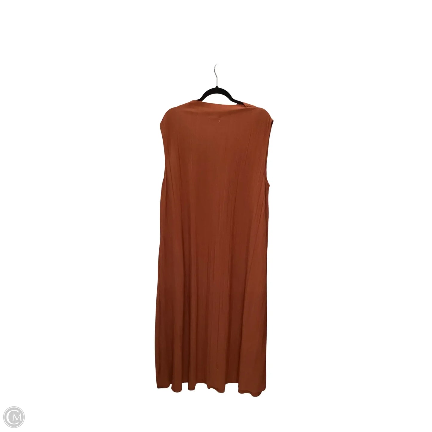 Dress Casual Maxi By Ava & Viv In Orange, Size: 1x