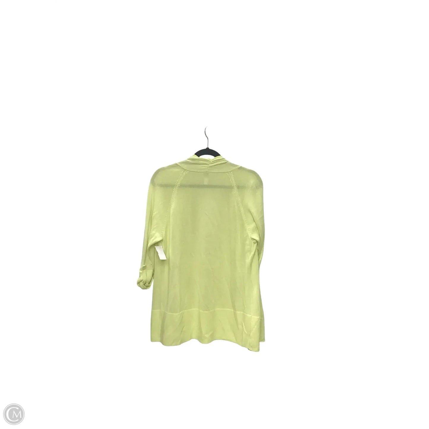 Cardigan By Chicos In Green, Size: M