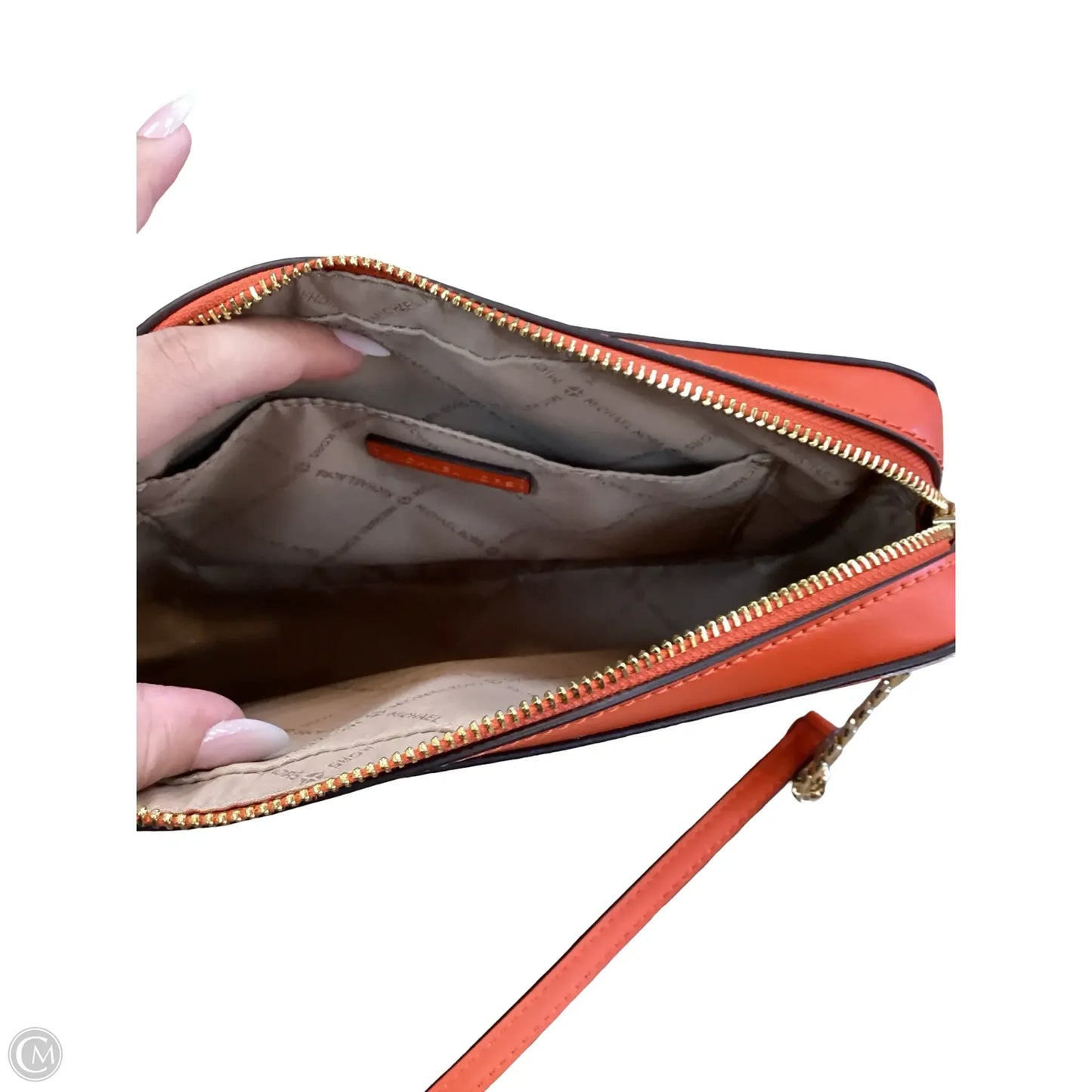 Crossbody Designer By Michael Kors, Size: Medium