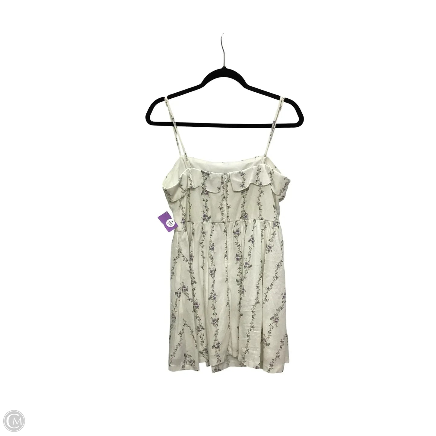 Dress Casual Short By Trixxi In Floral Print, Size: L