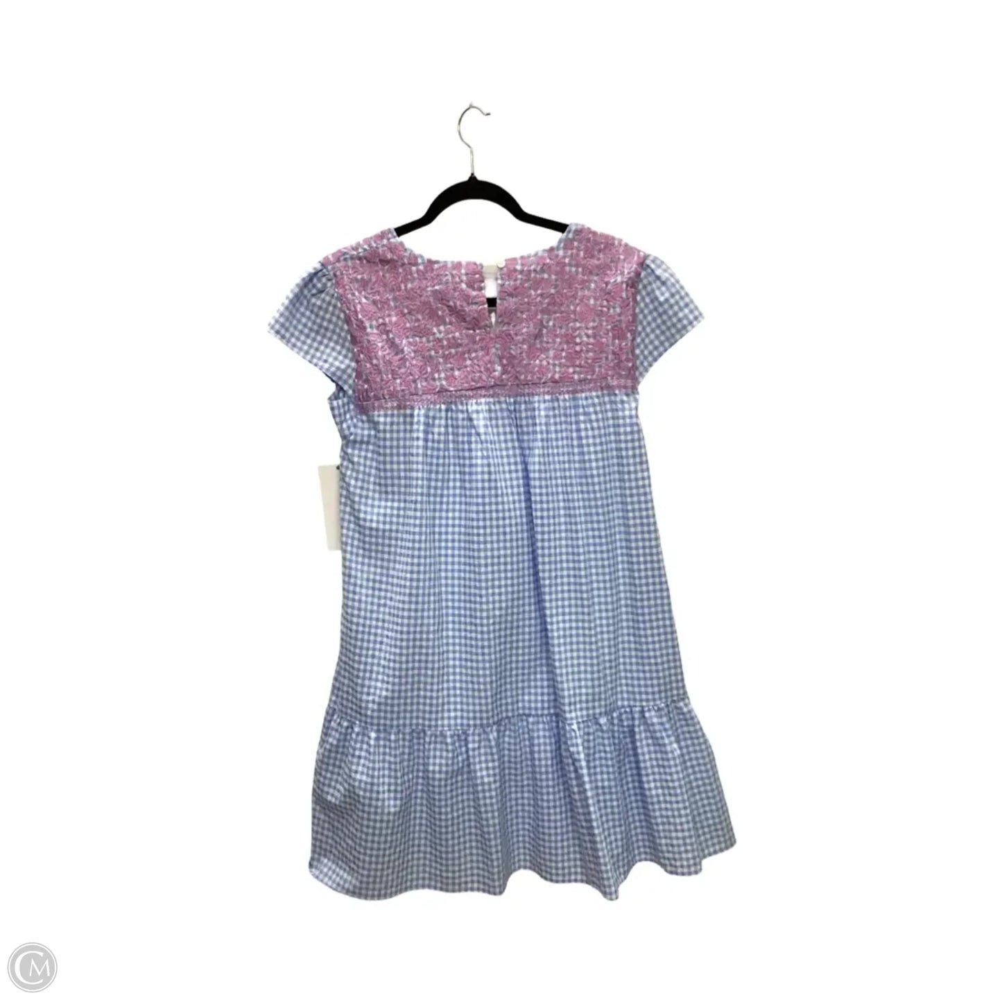 Designer Dress Casual Short By J.marie In Blue, Size: M