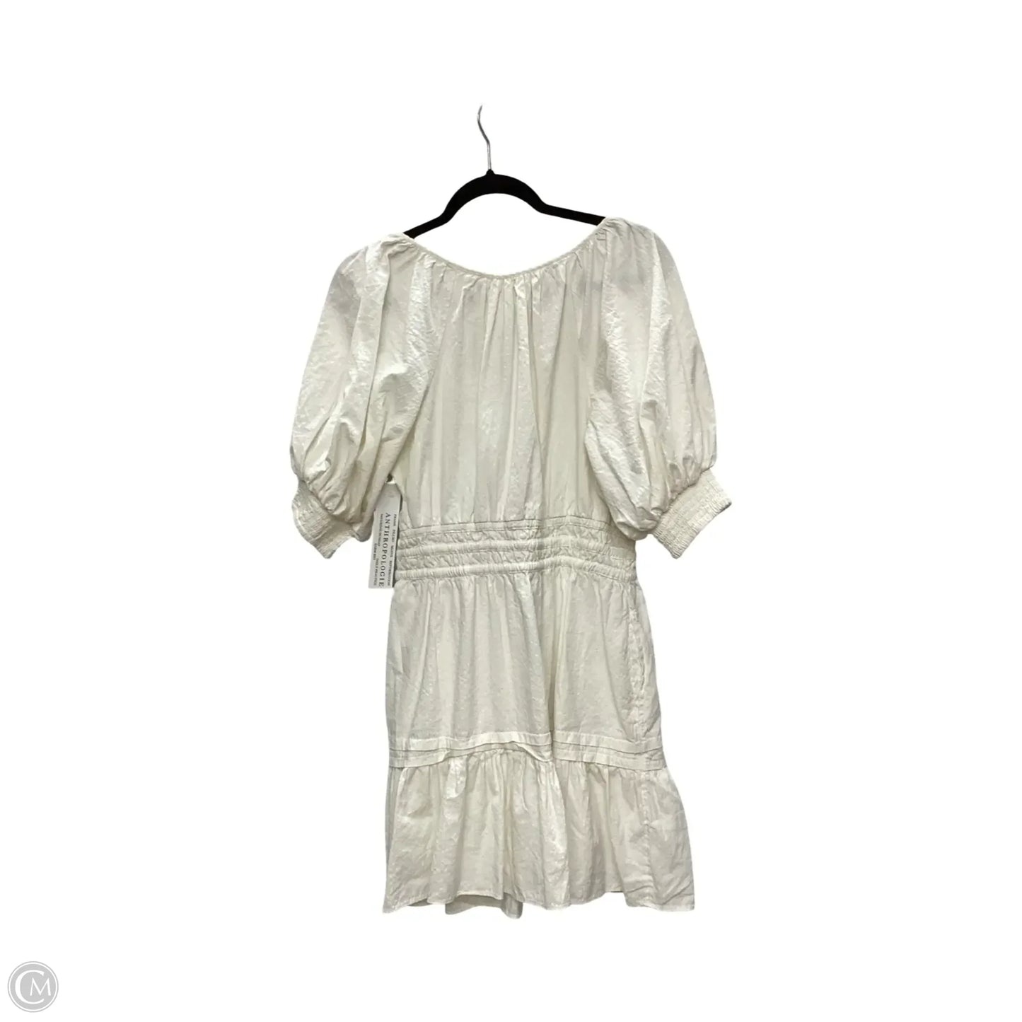 Dress Casual Short By Anthropologie In White, Size: M