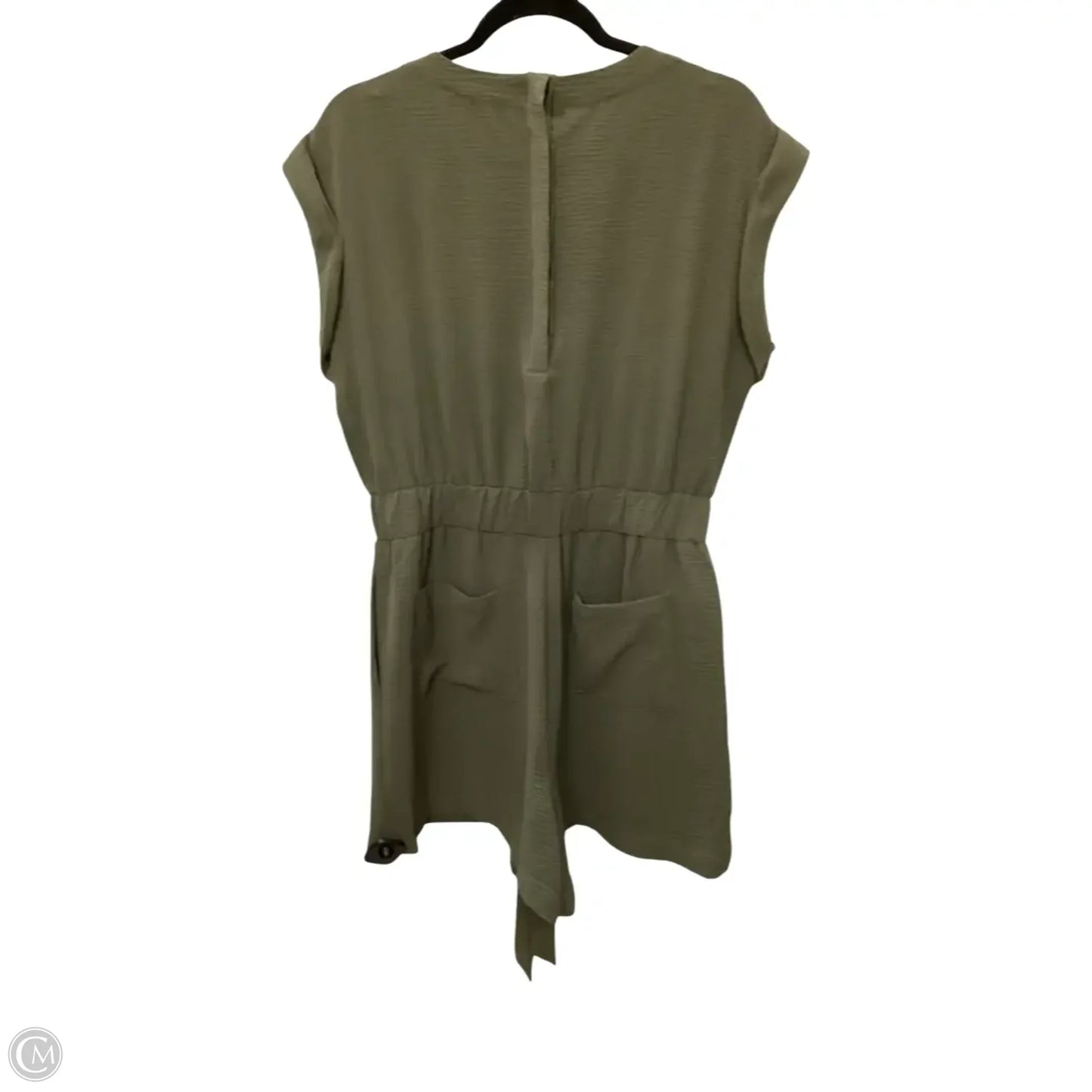 Romper By Calvin Klein In Green, Size: 8