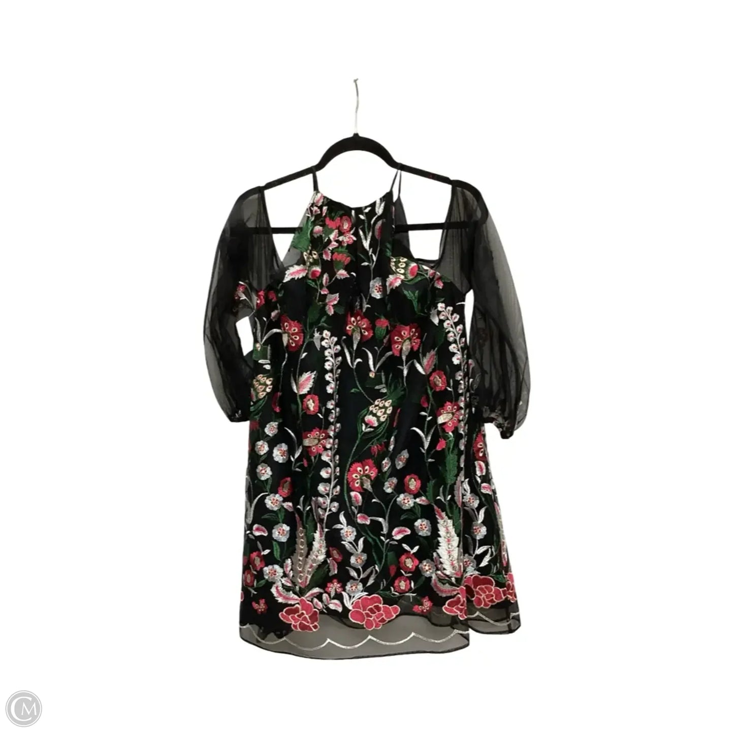 Dress Party Short By Belle Badgley Mischka In Floral Print, Size: 6