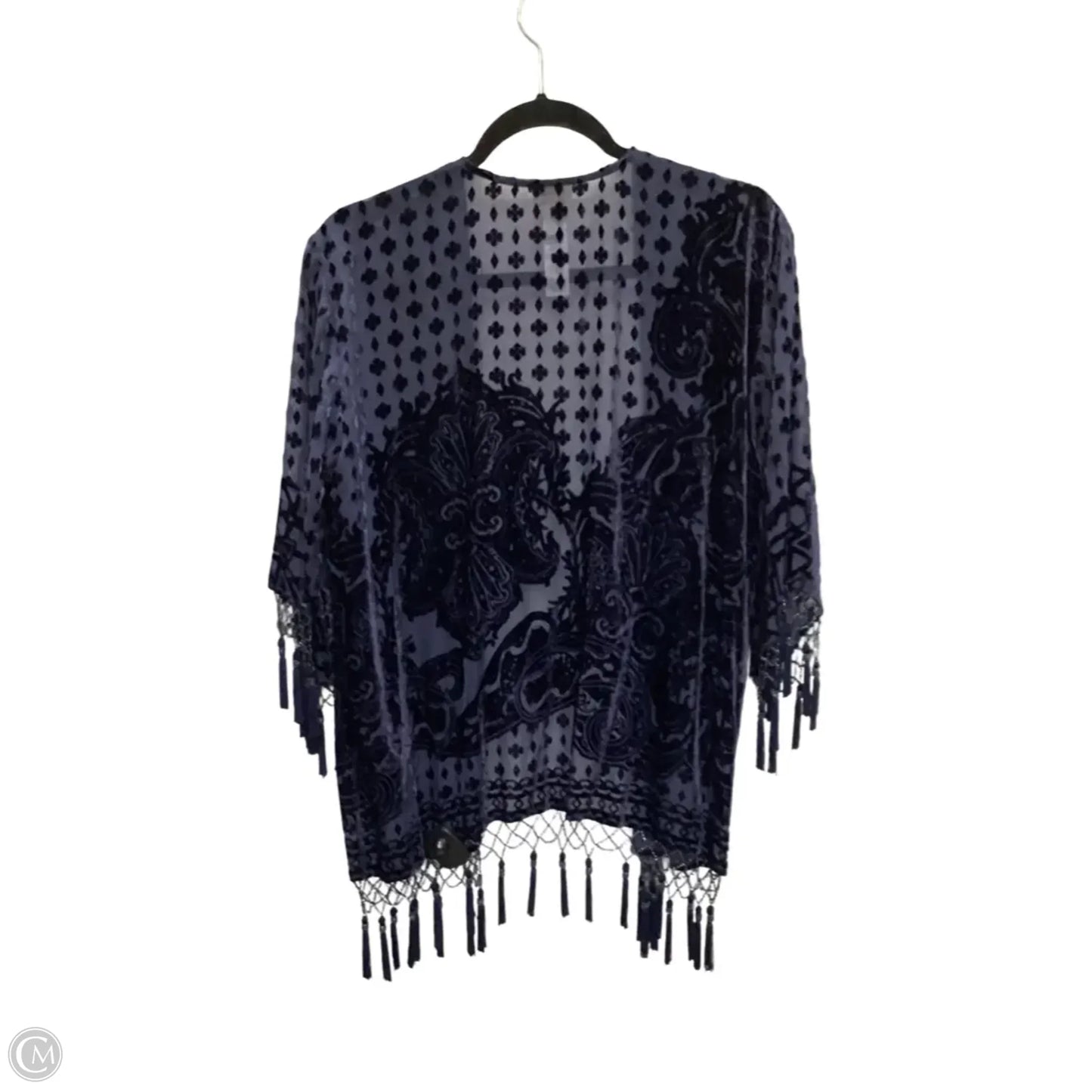Kimono By Chicos In Navy, Size: S