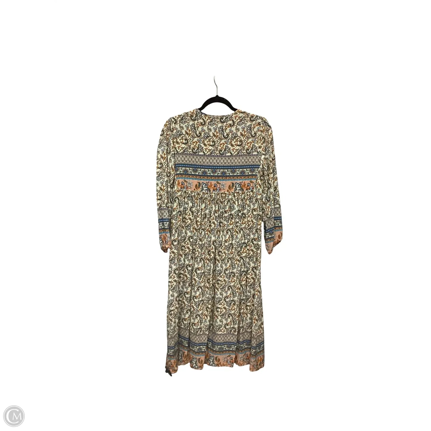 Dress Casual Maxi By R. Vivimos In Paisley Print, Size: S