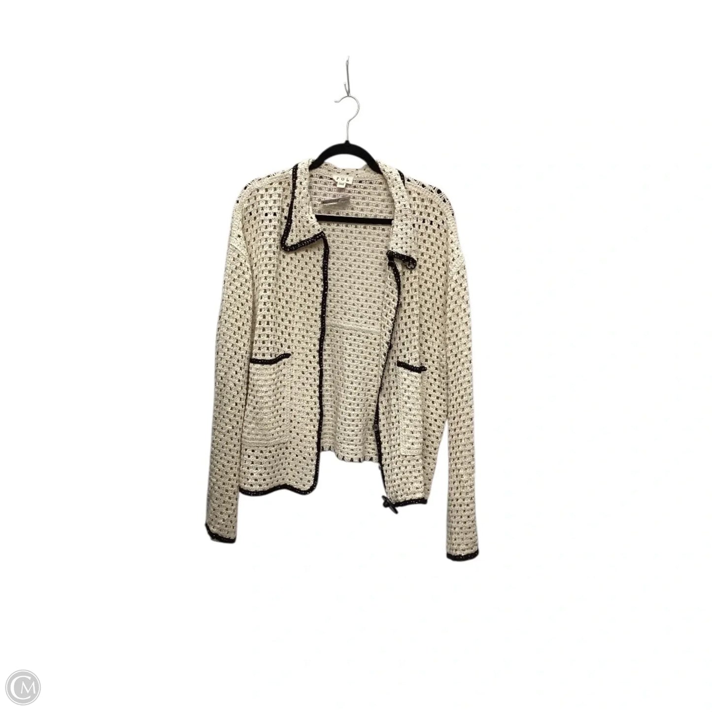Blazer By Pol In Cream, Size: Osfm
