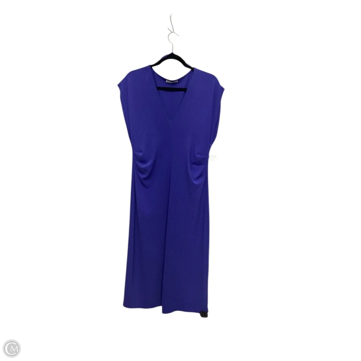 Dress Casual Maxi By Zara In Blue, Size: M