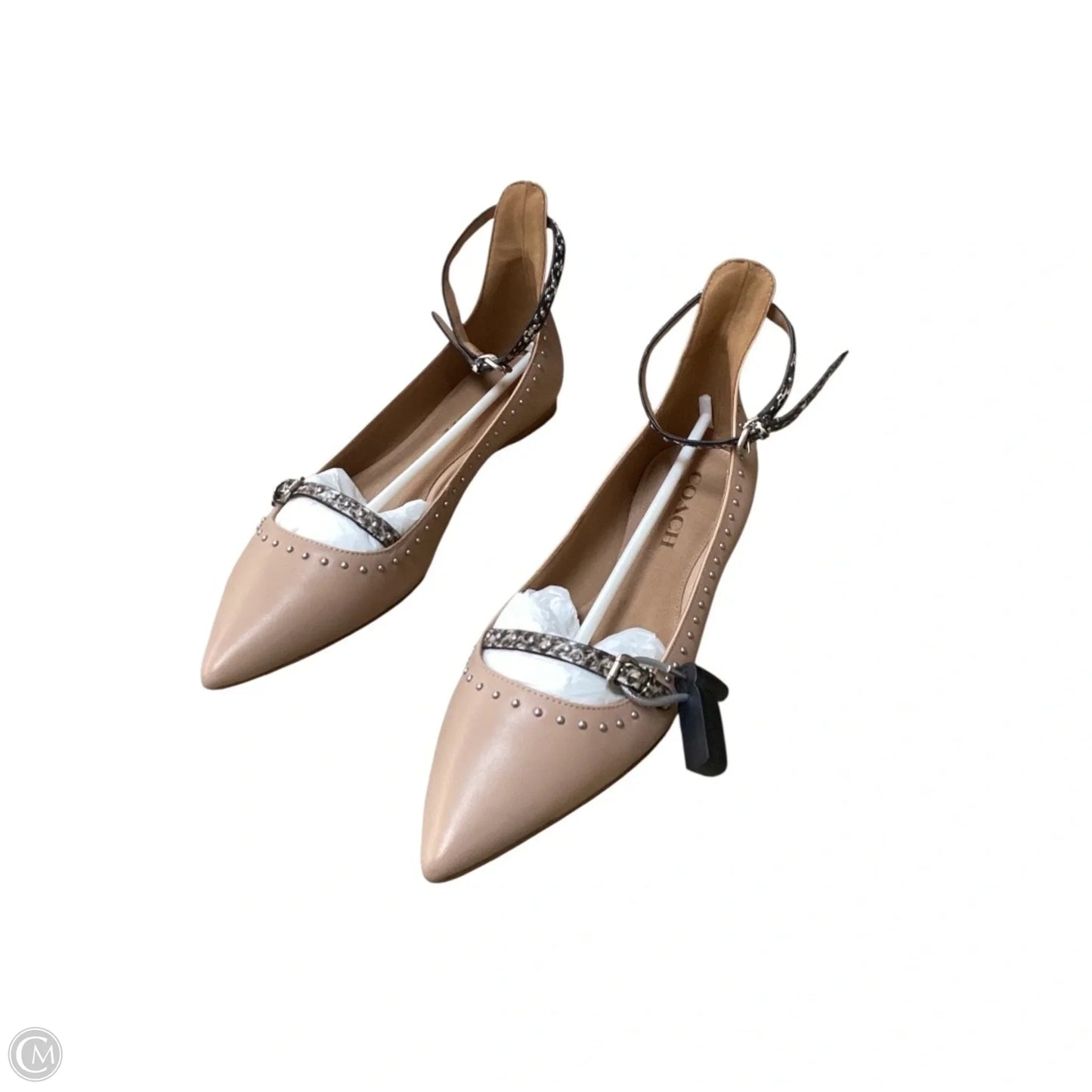 Shoes Designer By Coach In Tan, Size: 7.5