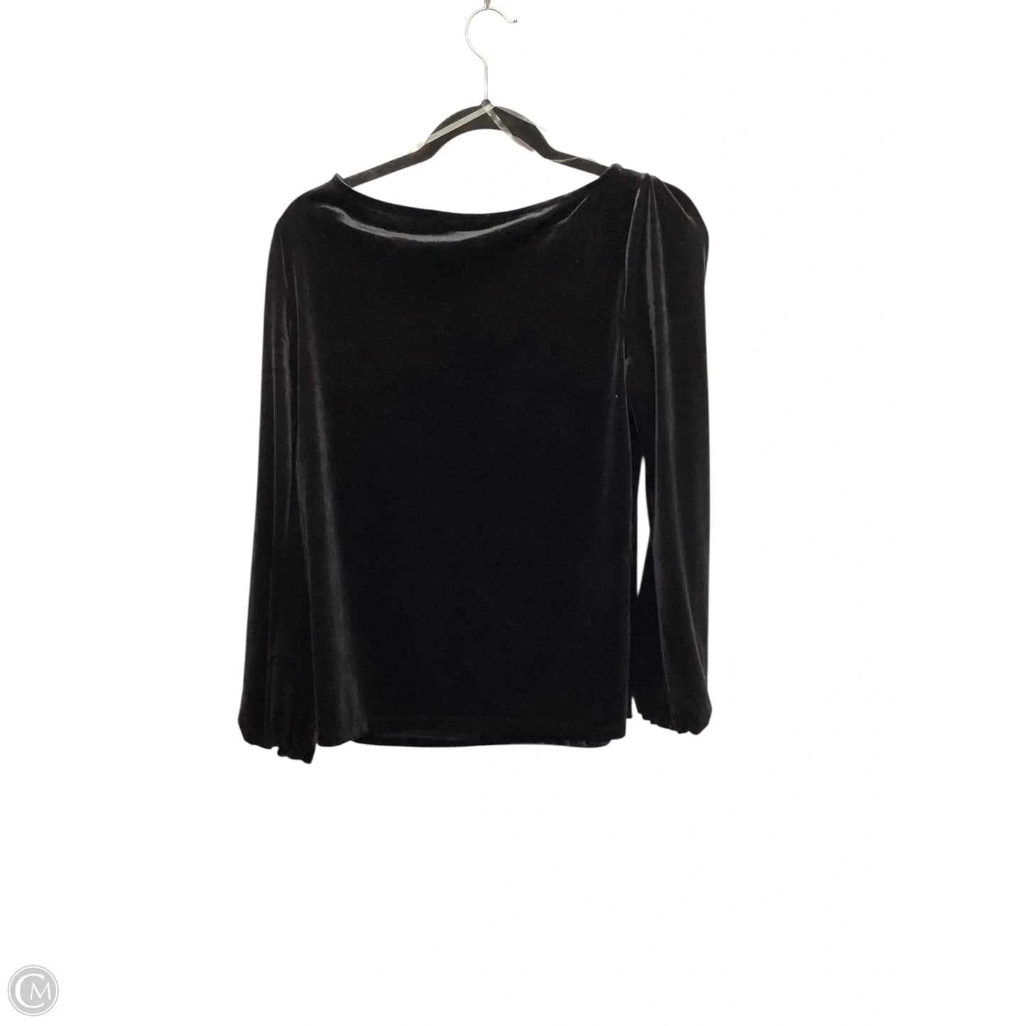 Top Long Sleeve By Morgan Taylor In Black, Size: S