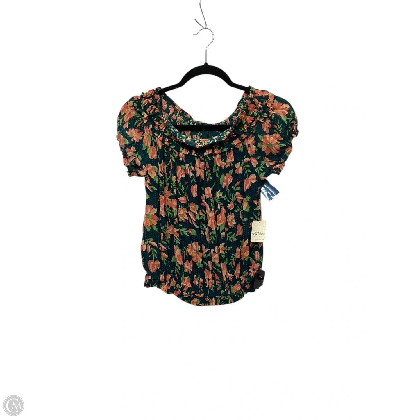 Top Sleeveless By Free People In Floral Print, Size: S