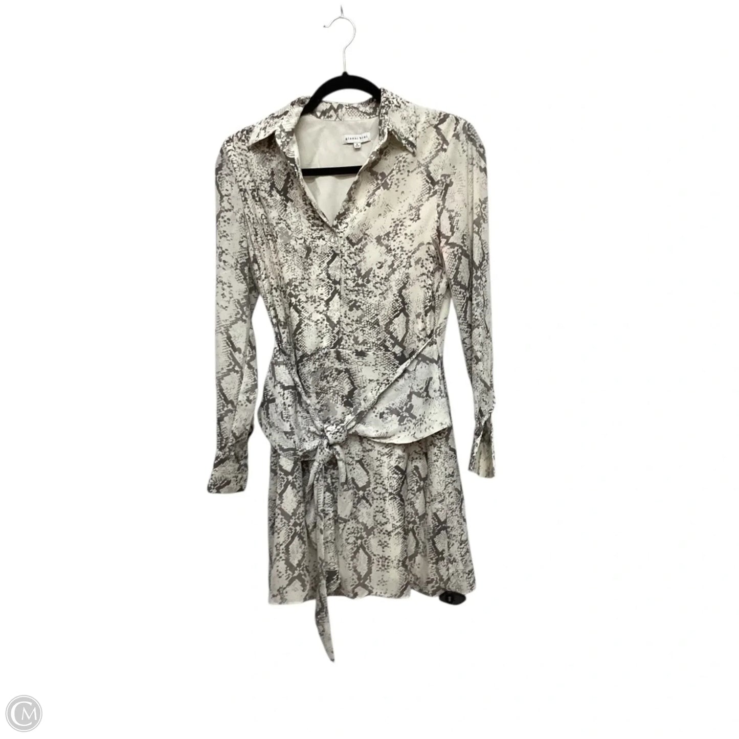 Dress Casual Short By Gianni Bini In Snakeskin Print, Size: Xs