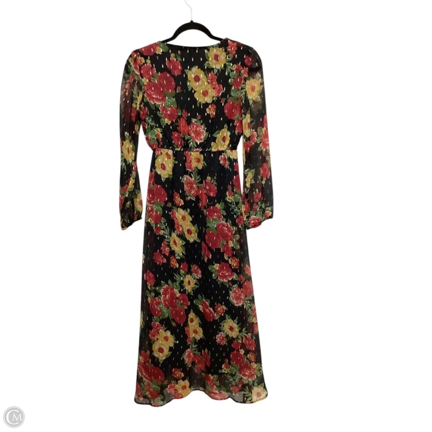 Dress Casual Maxi By Clothes Mentor In Black, Size: S