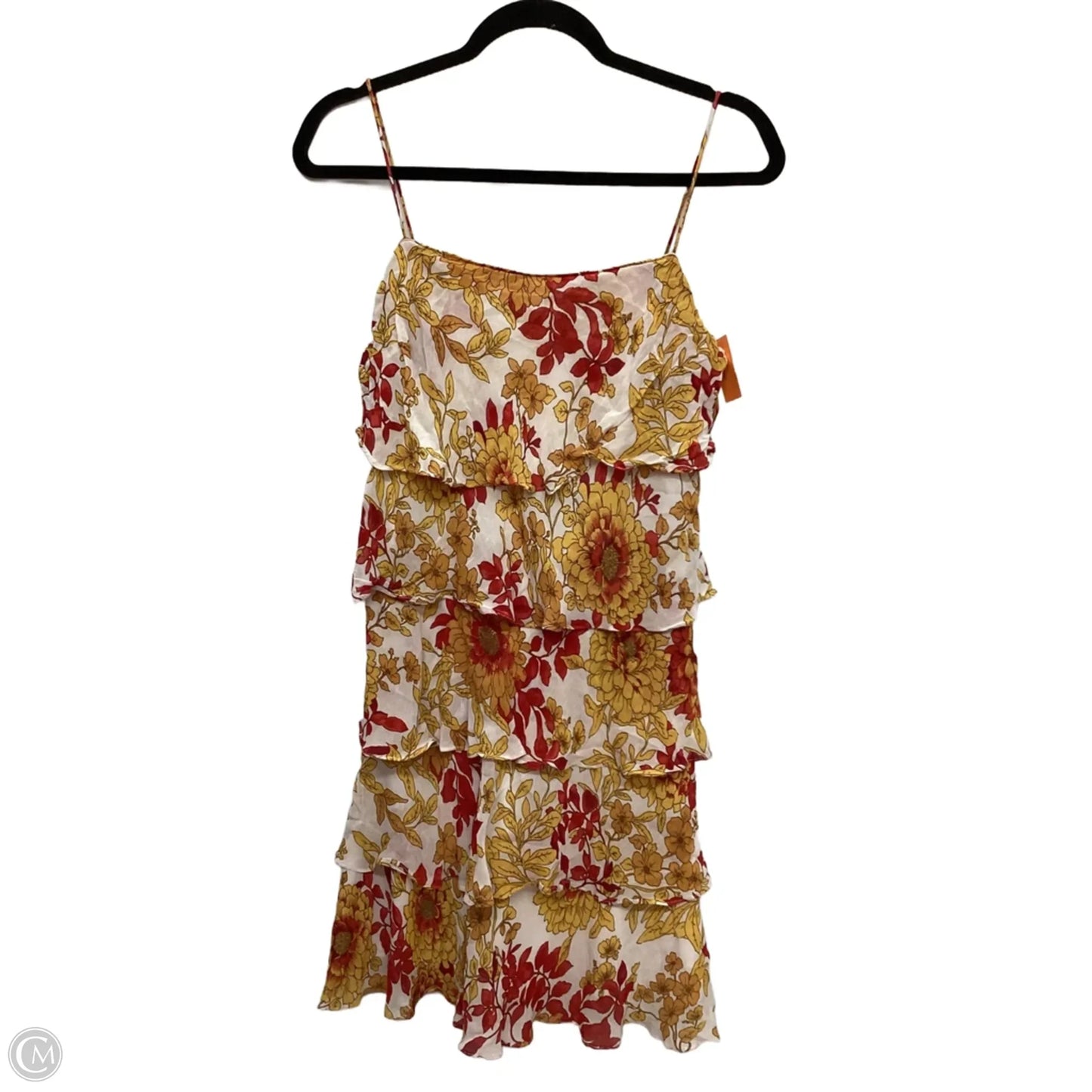 Dress Party Short By Clothes Mentor In Floral Print, Size: M