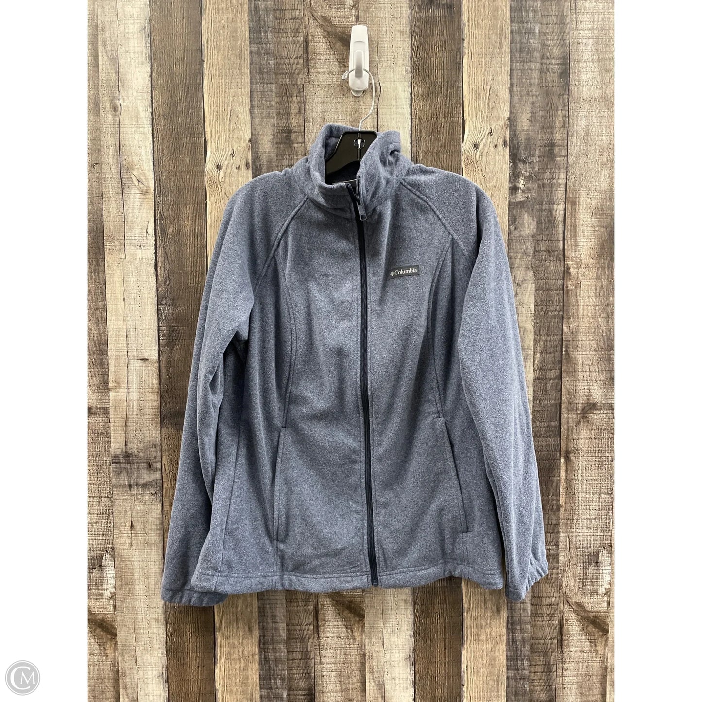 Jacket Fleece By Columbia In Blue, Size: L