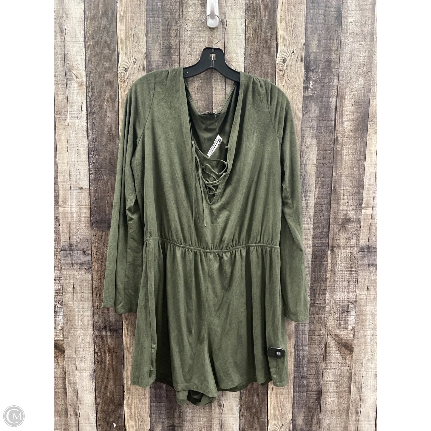Romper By Forever 21 In Green, Size: L