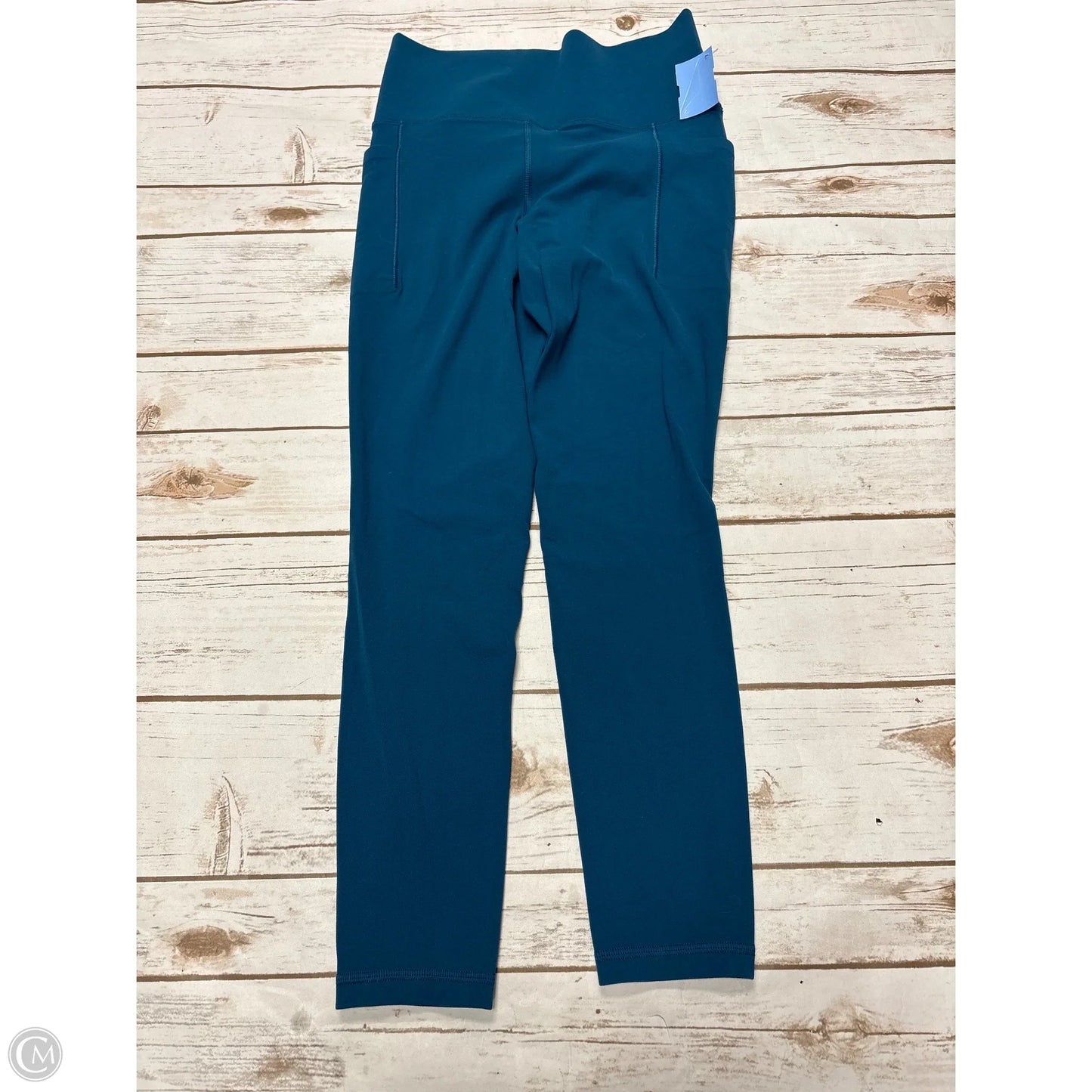 Athletic Leggings By Athleta In Teal, Size: Xs
