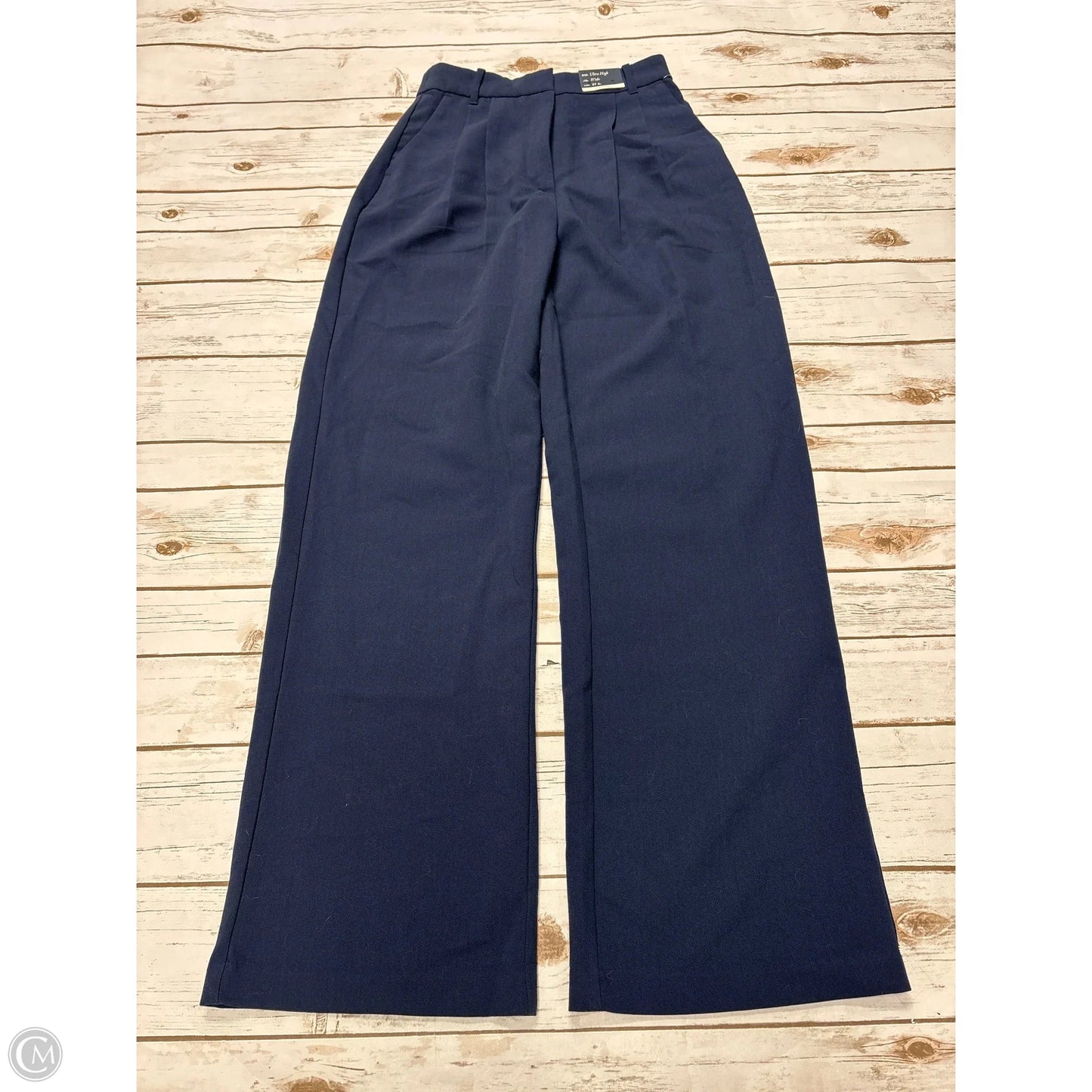 Pants Dress By Abercrombie And Fitch In Navy, Size: 4l