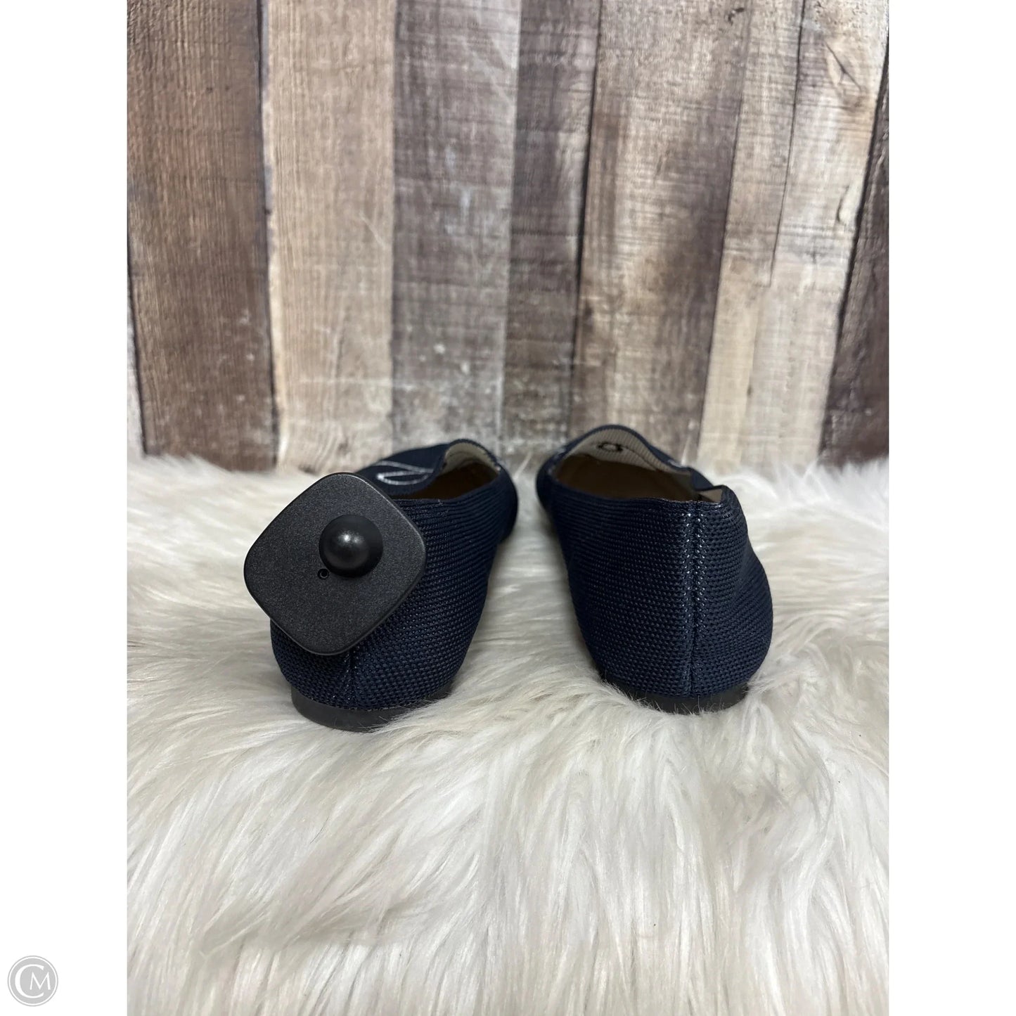 Shoes Flats By Serra In Blue, Size: 8