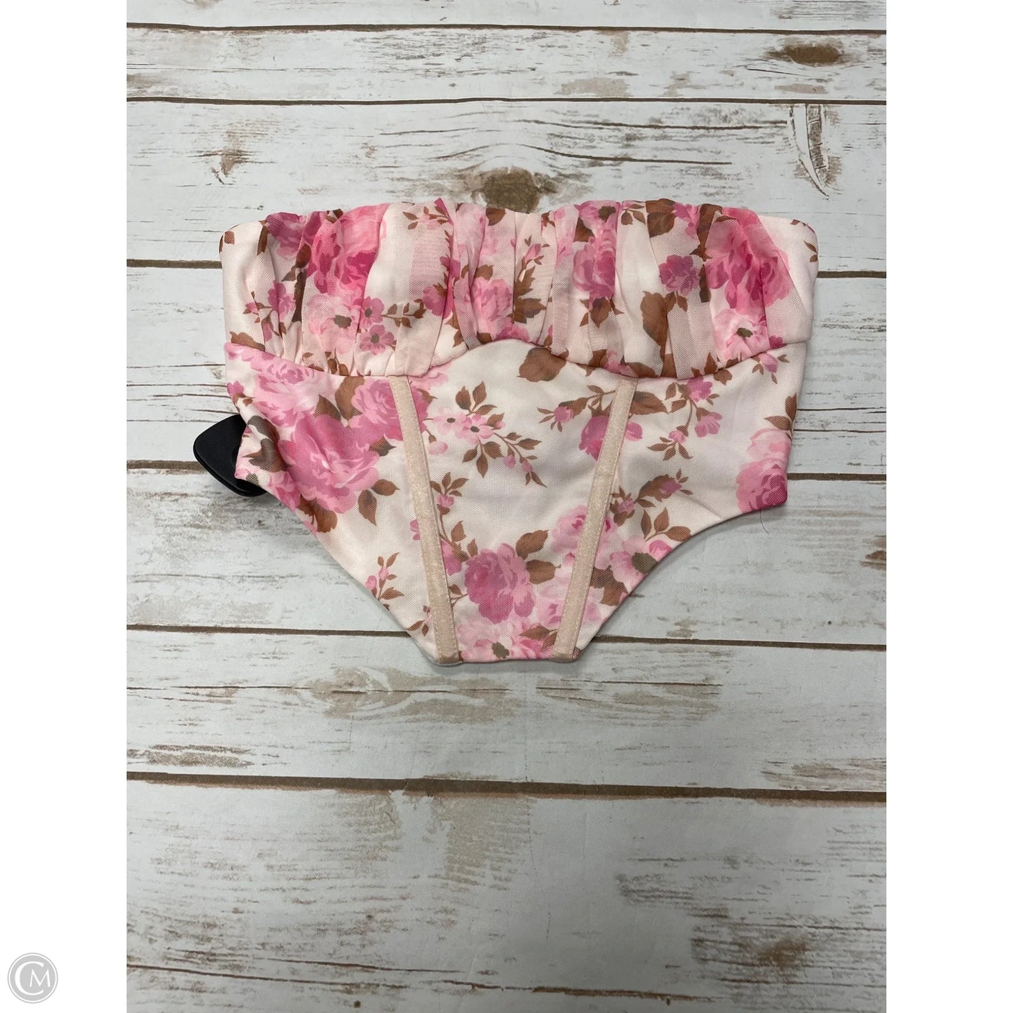 Top Sleeveless By Princess Polly In Floral Print, Size: Xs