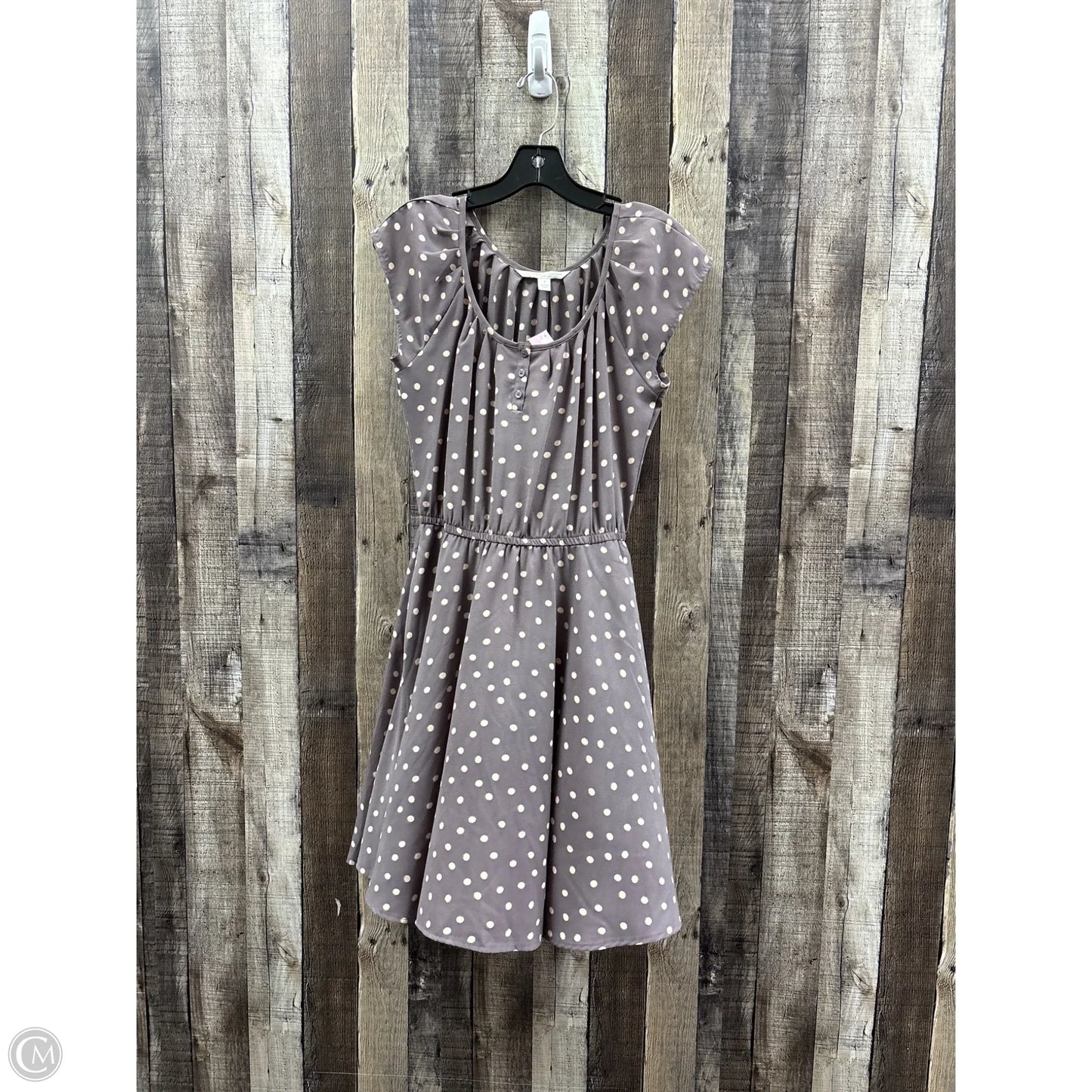 Dress Casual Short By Lc Lauren Conrad In Polkadot Pattern, Size: S