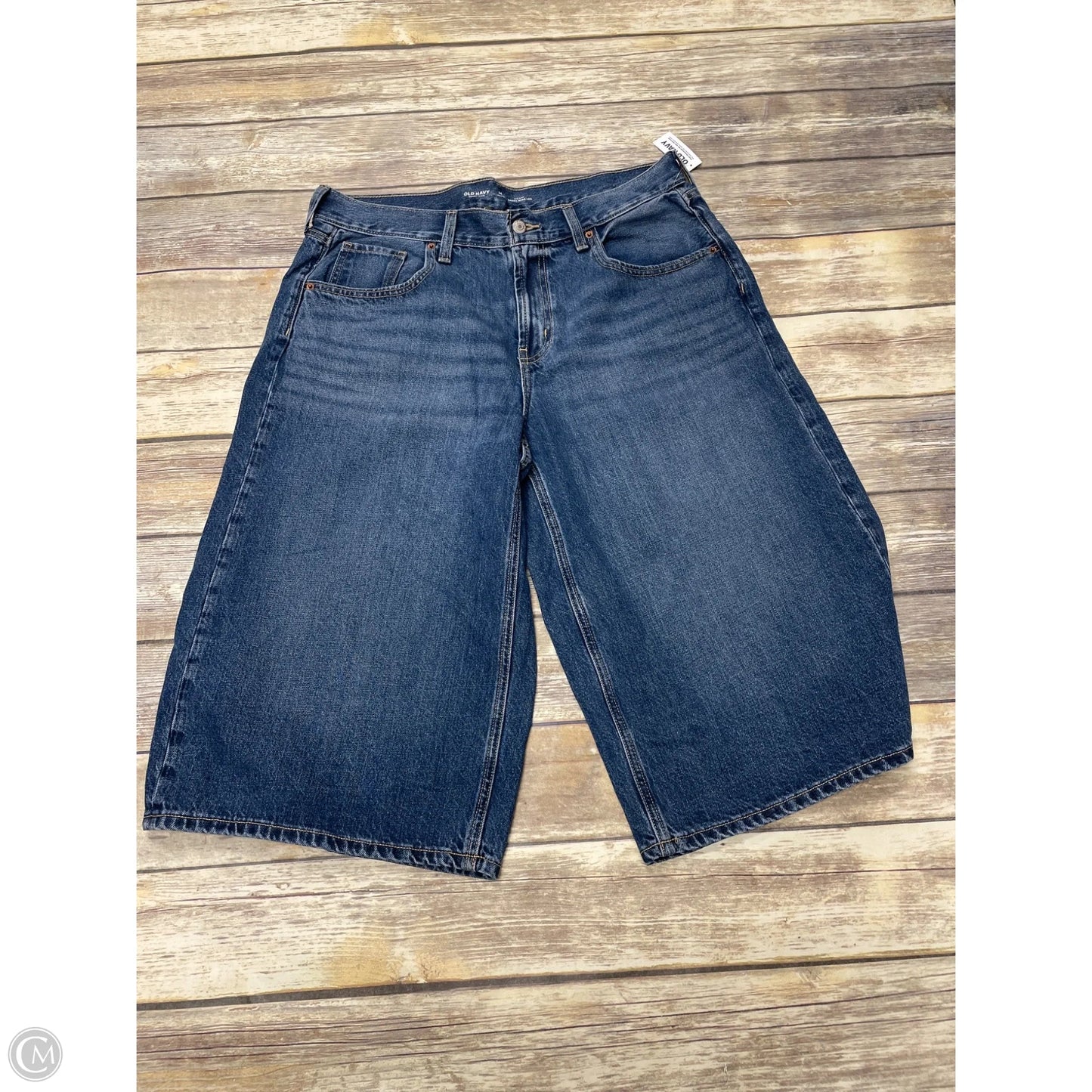 Shorts By Old Navy In Blue Denim, Size: 14