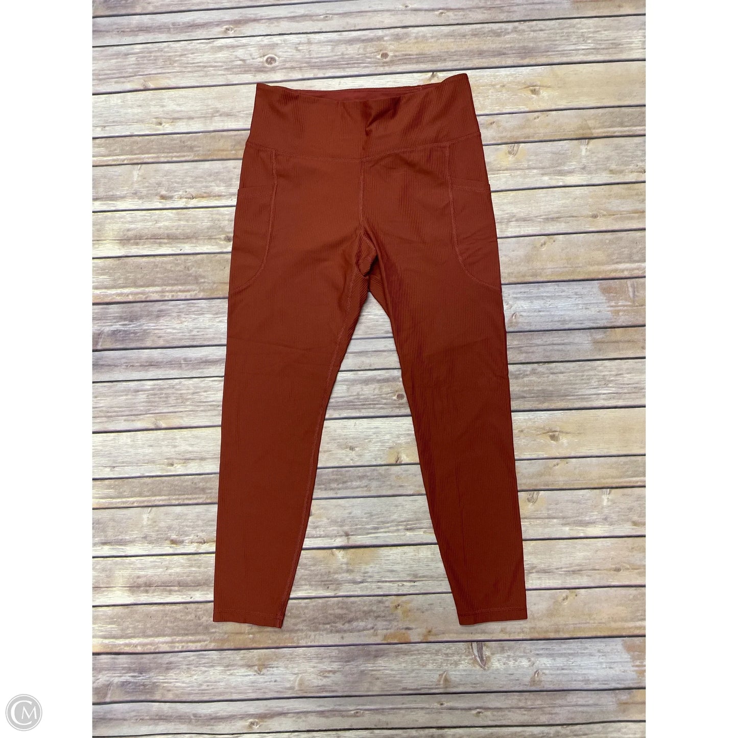 Athletic Leggings By Old Navy In Brown, Size: L