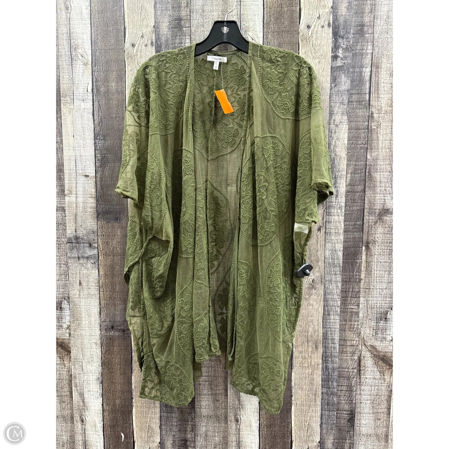 Cardigan By Maurices In Green, Size: Osfm